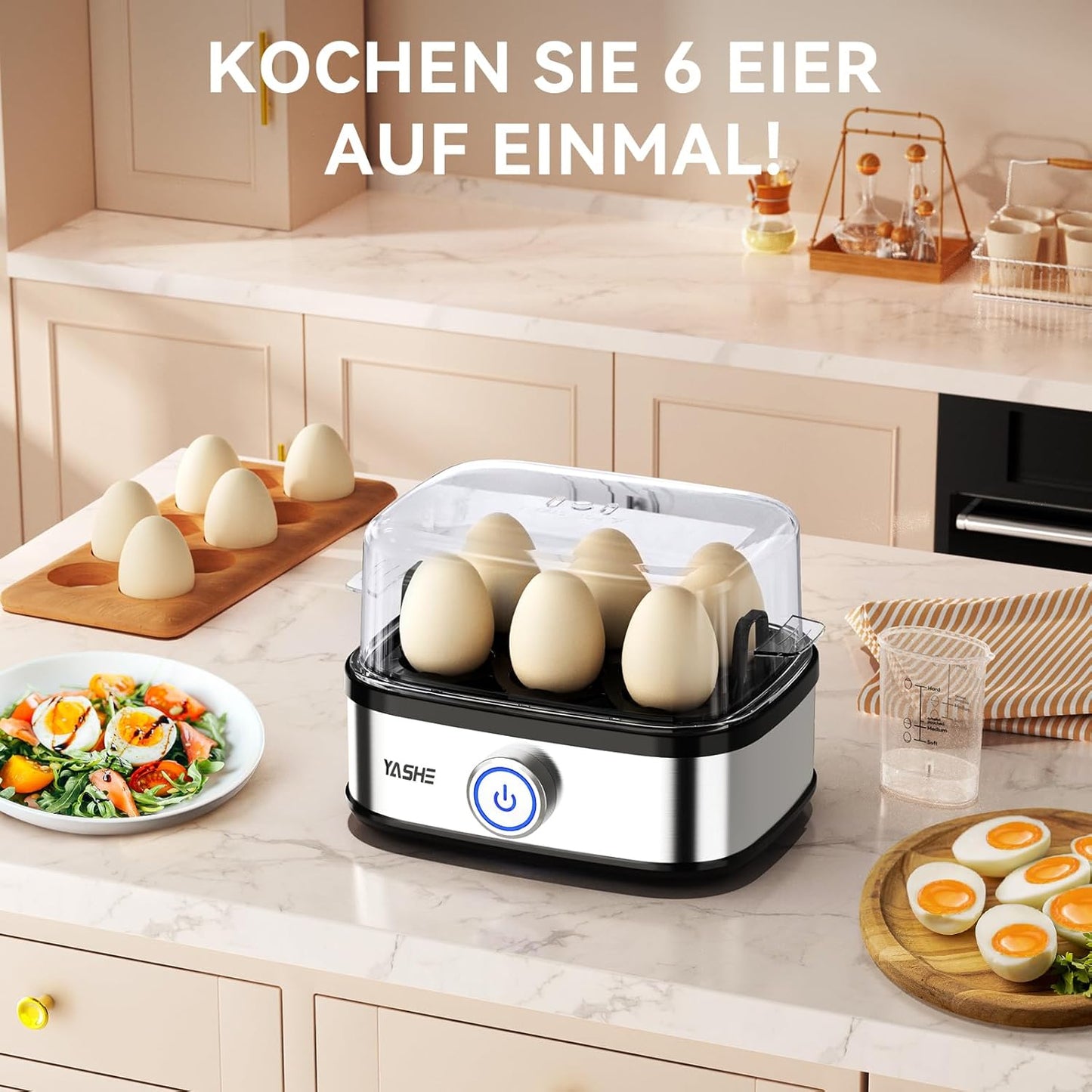 Multifunktioneller Eierkocher
