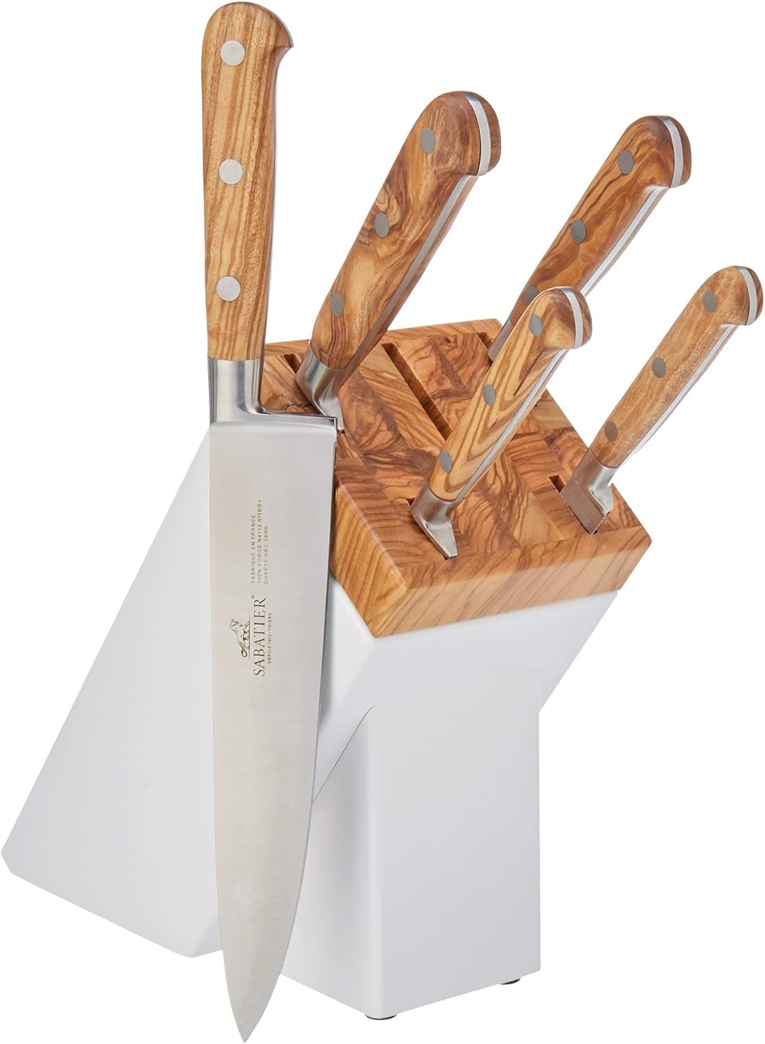 5-teiliges Messerblock-Set