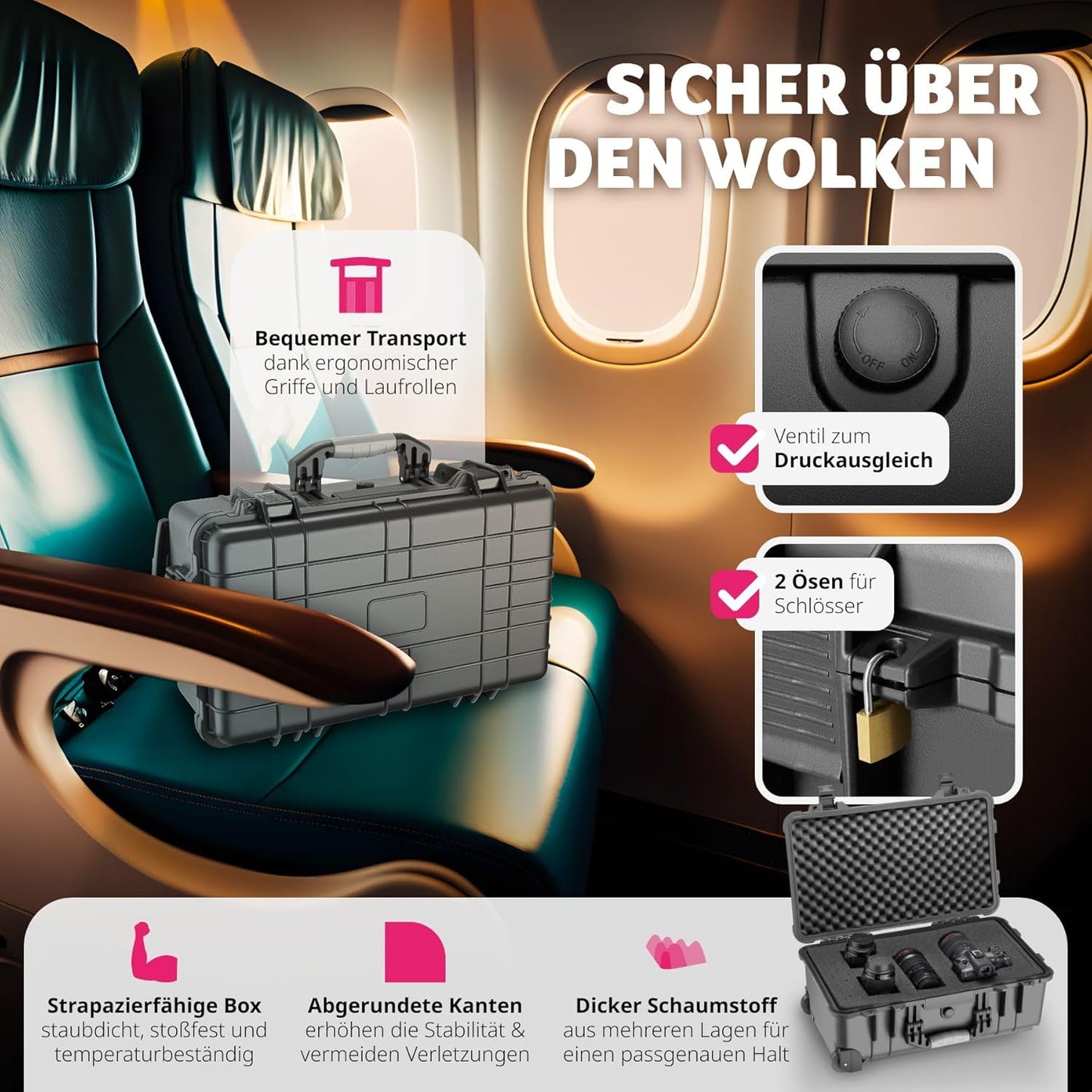 Transportkoffer, Transportkoffer Rollbar