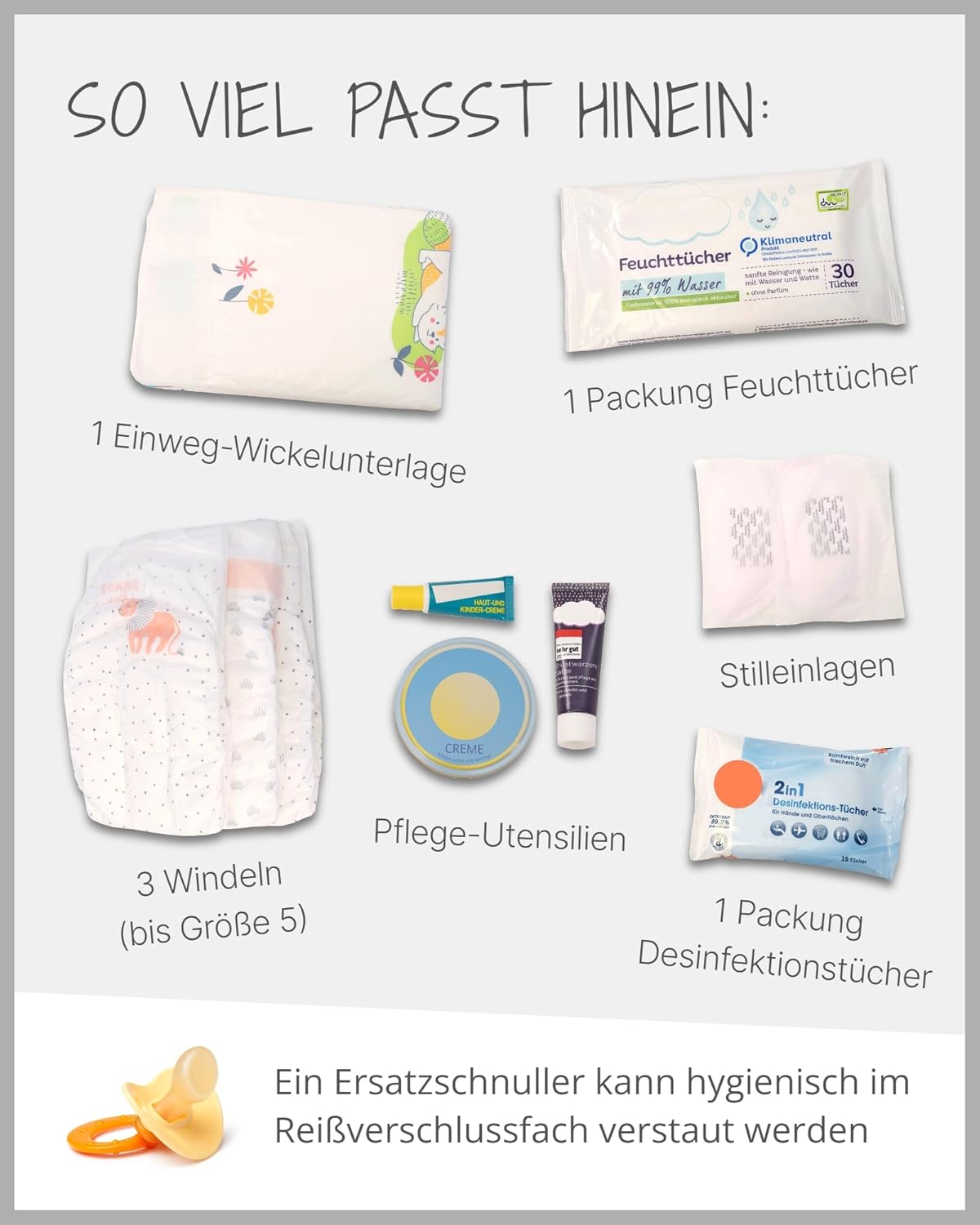 Windeltasche, Dschungel