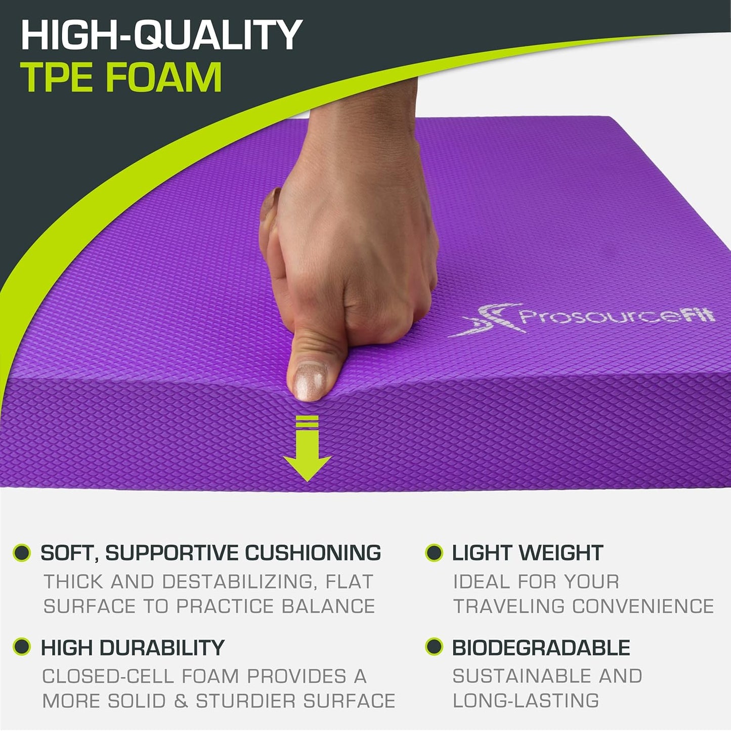 Übungs-Balance Pad, Violett