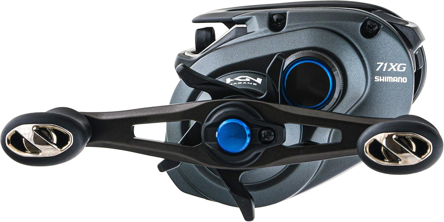 SLX MGL 70 Baitcast-Rolle mit niedrigem Profil, Übersetzung 8,2:1, Übersetzung: 8,2:1 | Grösse: 70 links