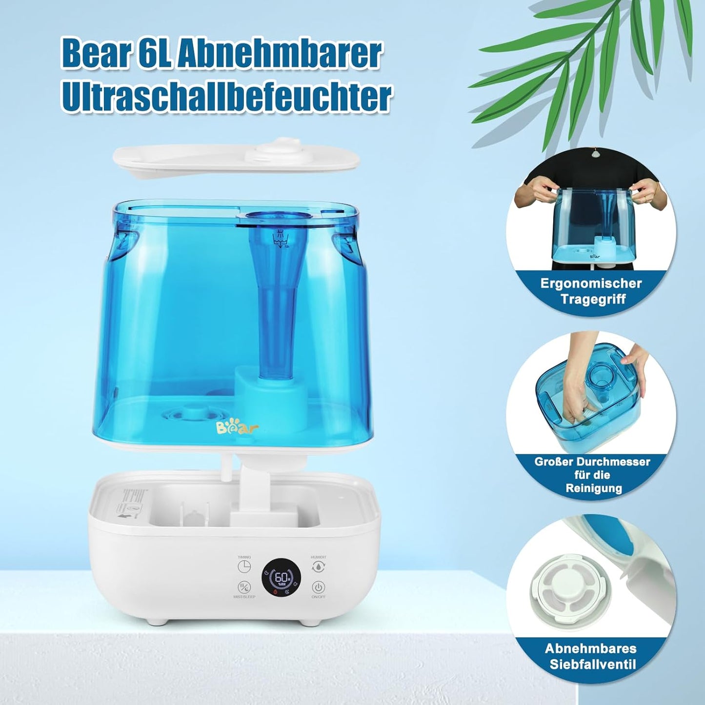 2025 Luftbefeuchter, 6L