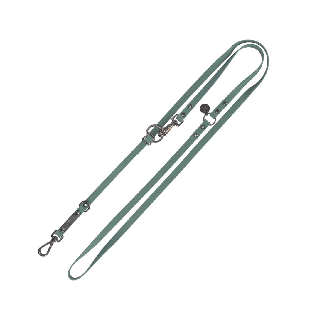 Hundeleine CityStyle, silber M-L