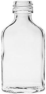 50 Stück Mini-Glasflaschen mit Schraubverschluss, 50 Stück|20 ml