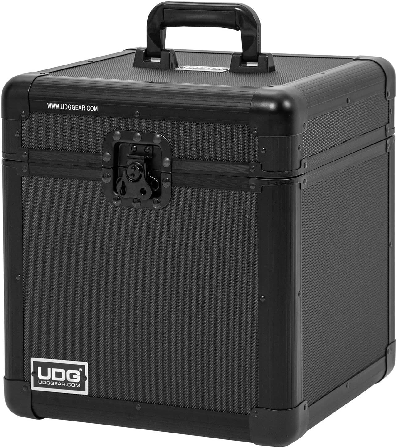 Record Case für 80 Schallplatten, Schwarz