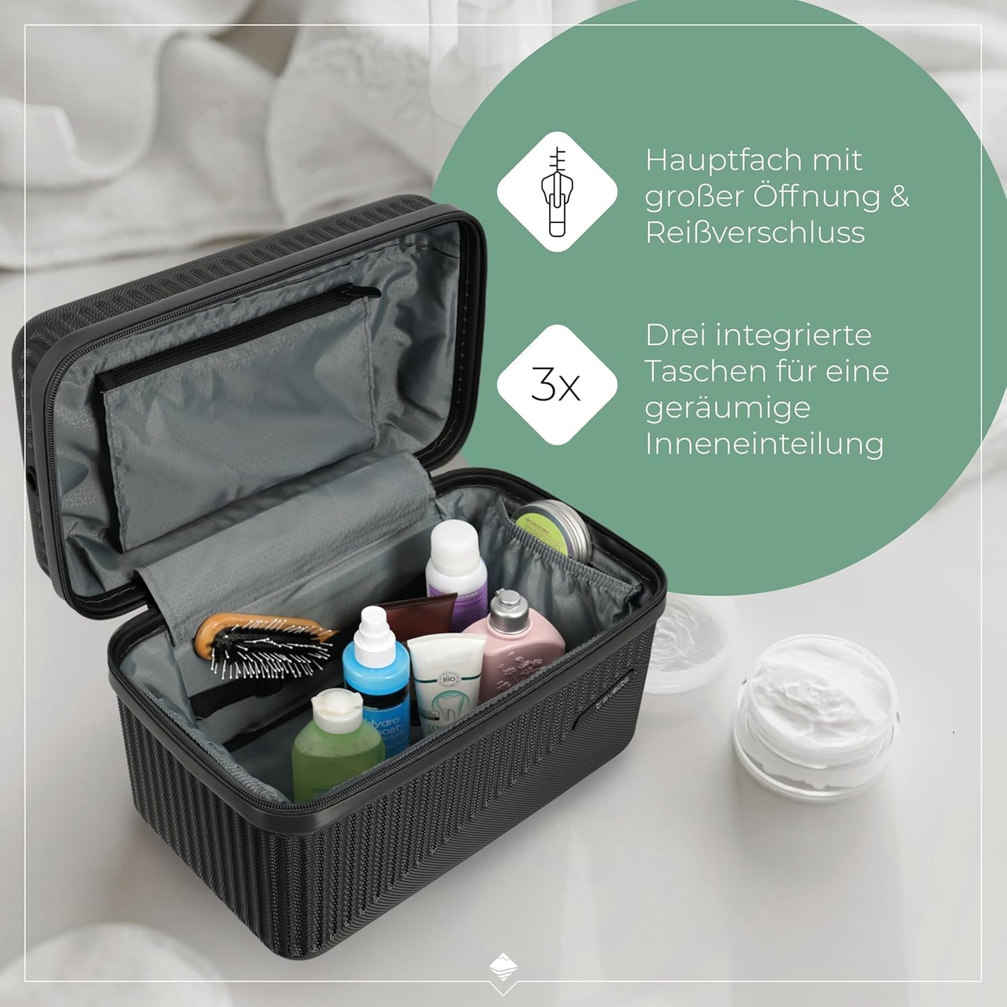Bali, Schwarz Beautycase