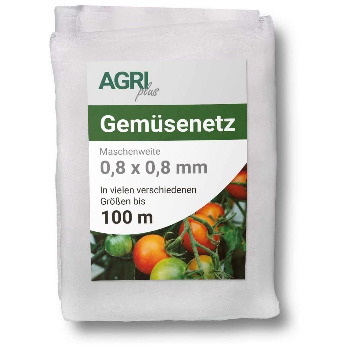 Engmaschiges und UV-beständiges Gemüseschutznetz, 2,5 m x 30 m