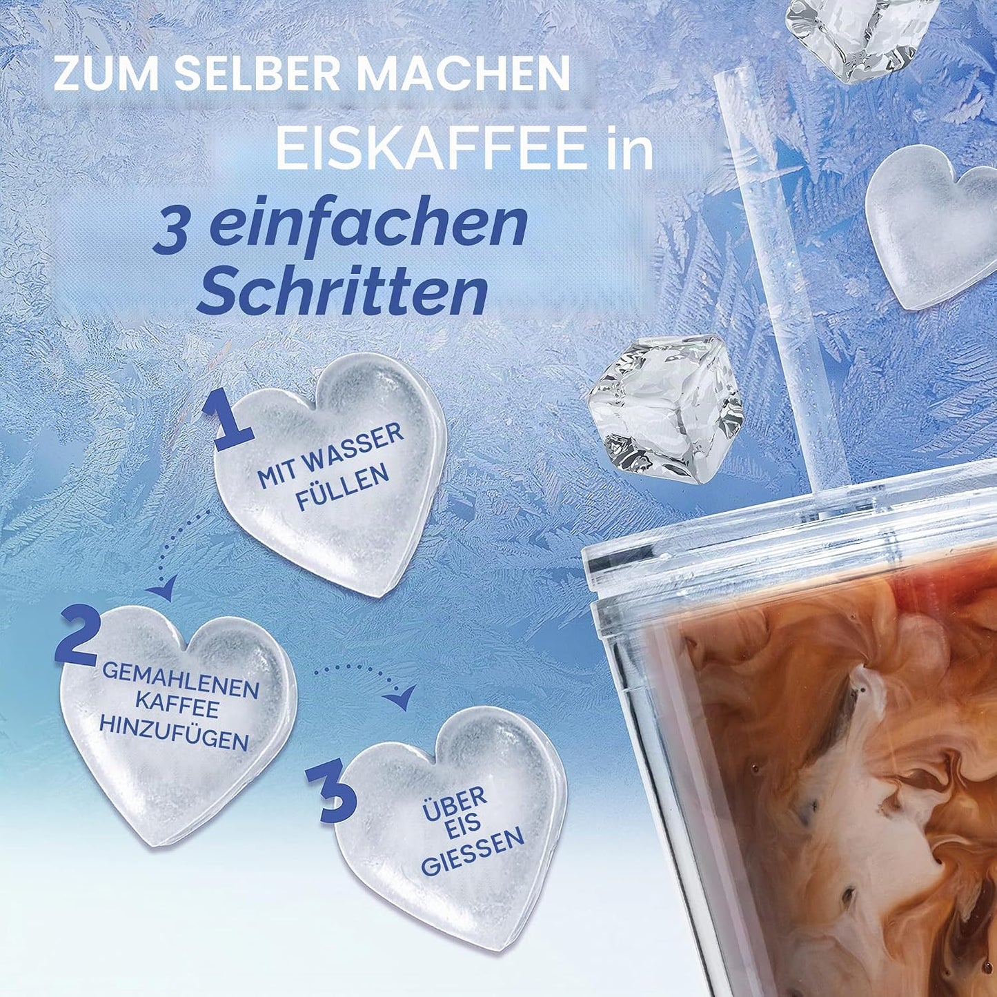 Eiskaffeemaschine, Iced Grau
