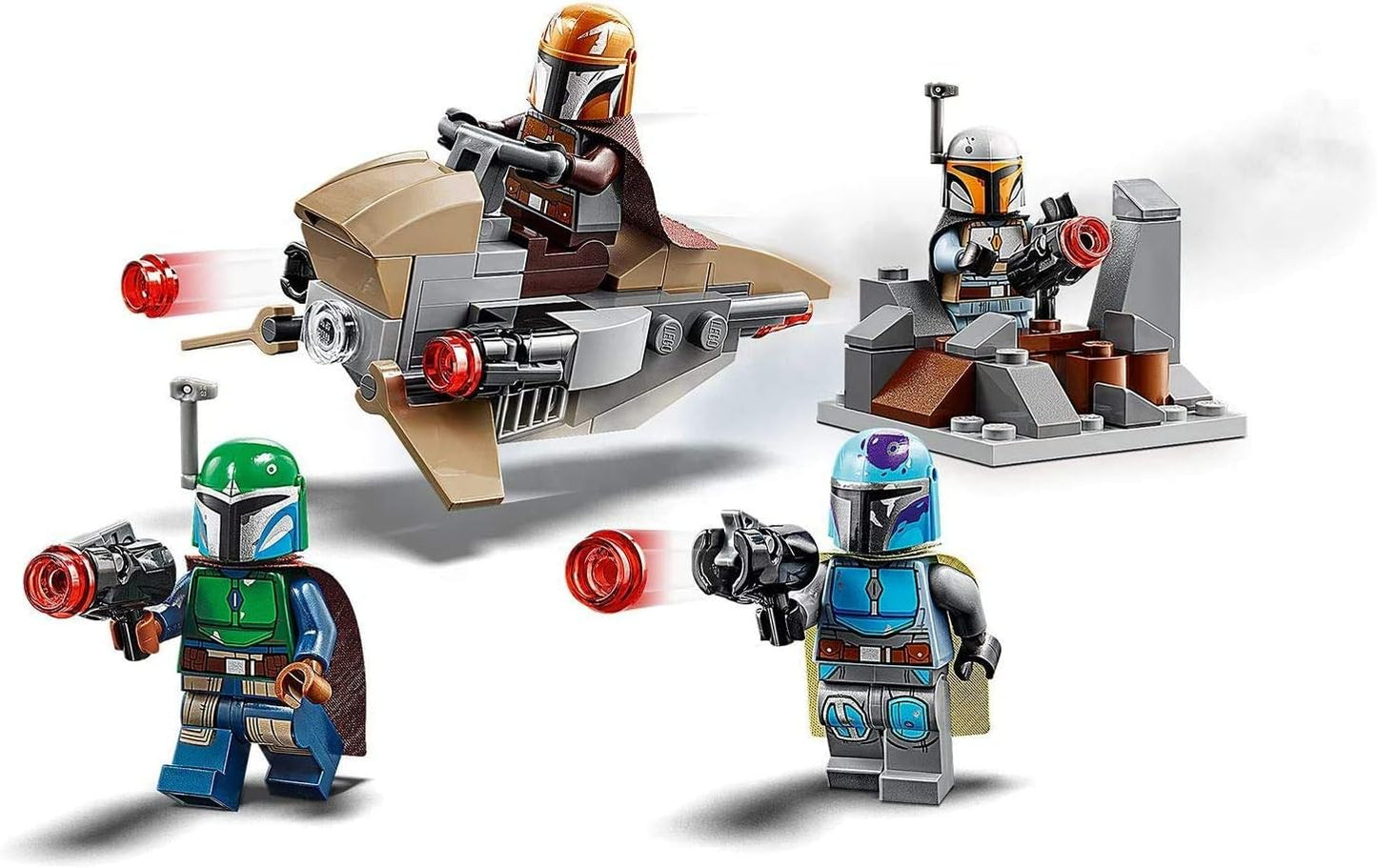 Star Wars Mandalorianer Battle Pack Set, Kunststoff