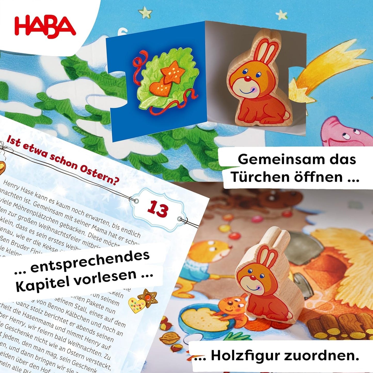 Mein erster Adventskalender, Weihnachten auf dem Bauernhof