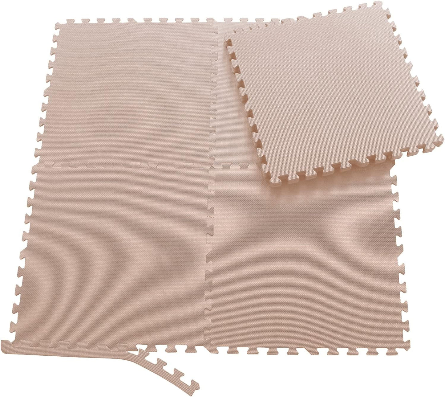 Bodenschutzmatten-Set fürs Gym, Beige