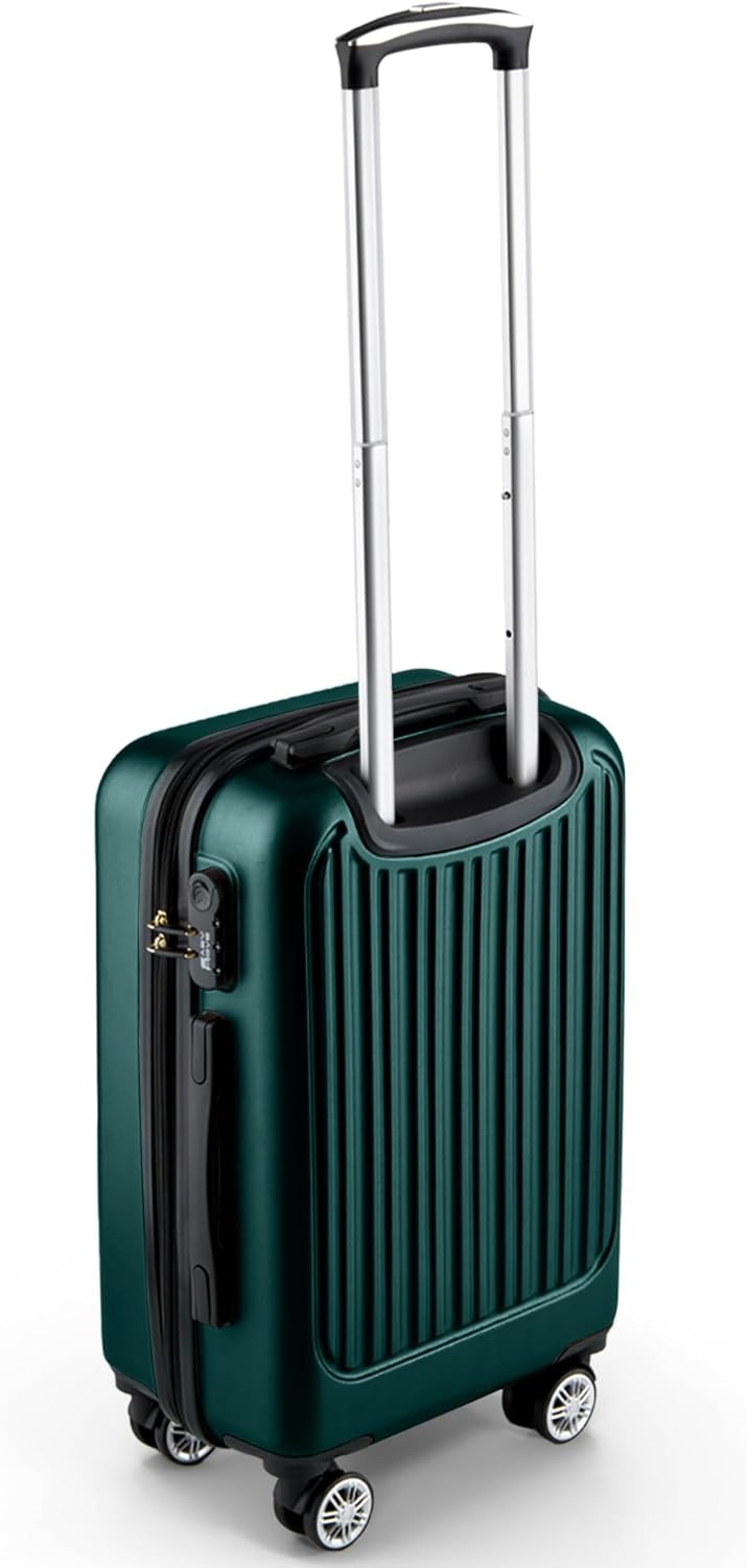 Hartschalenkoffer für Handgepäck, 54cm Dark Green