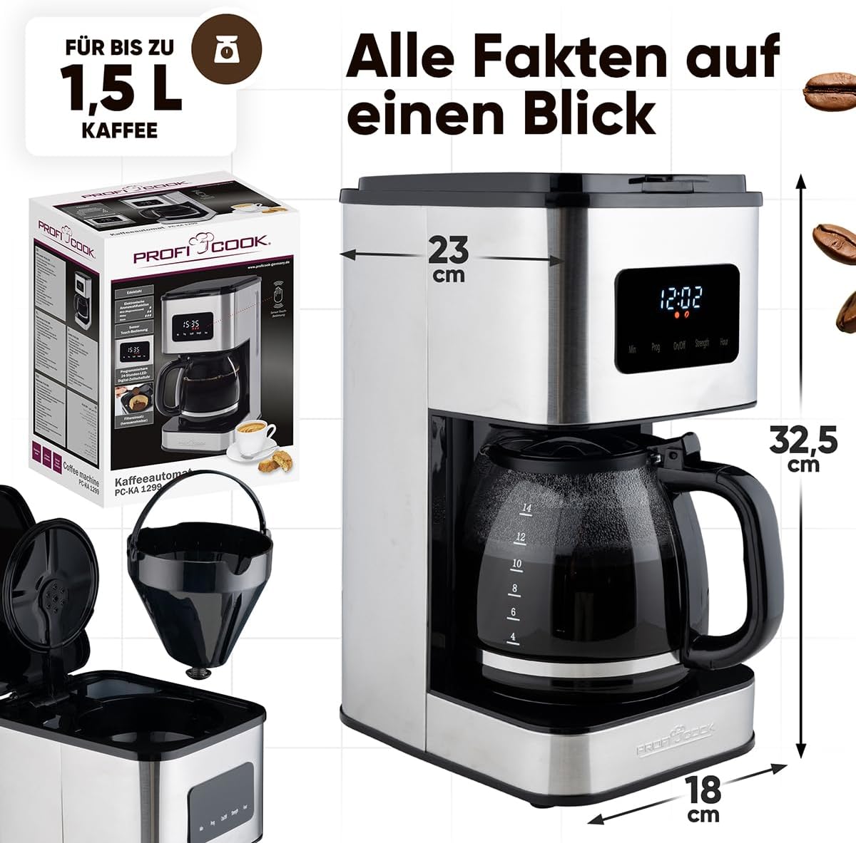 Kaffeeautomat, Modell 2025