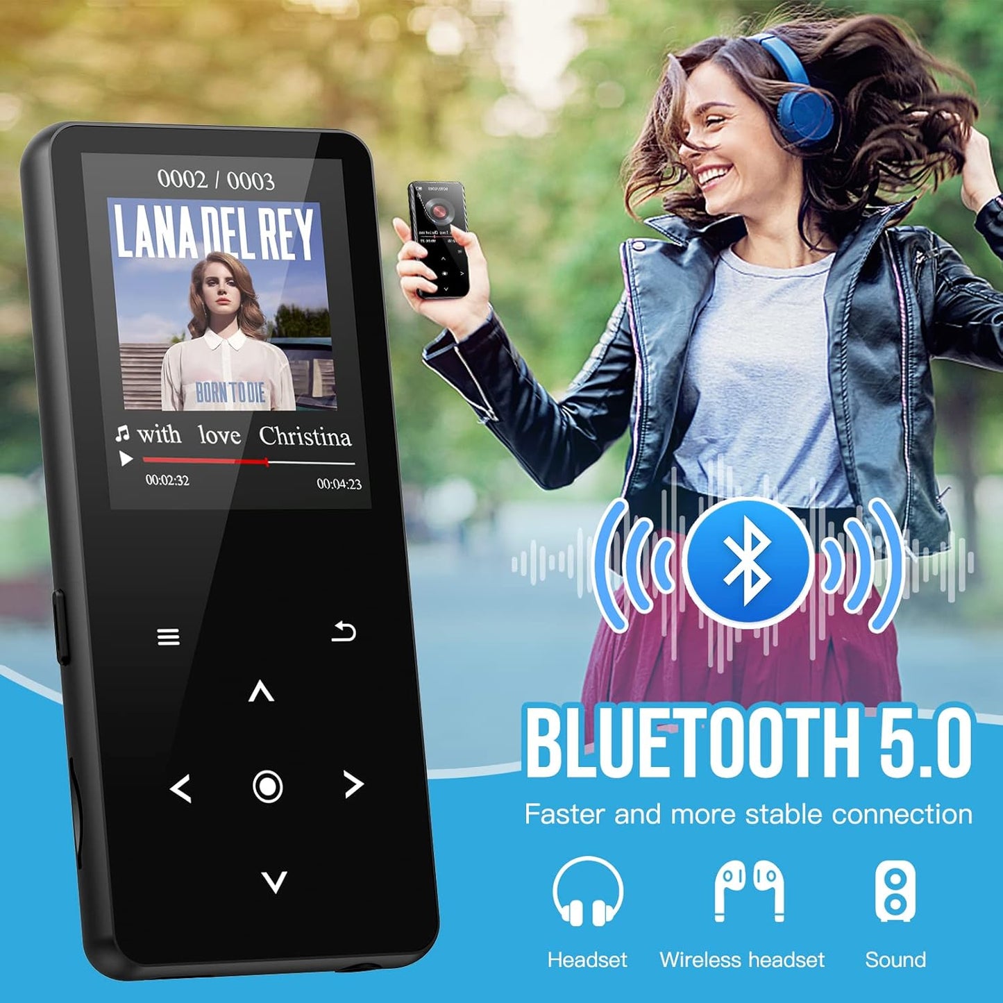 HiFi MP3-Player mit Bluetooth