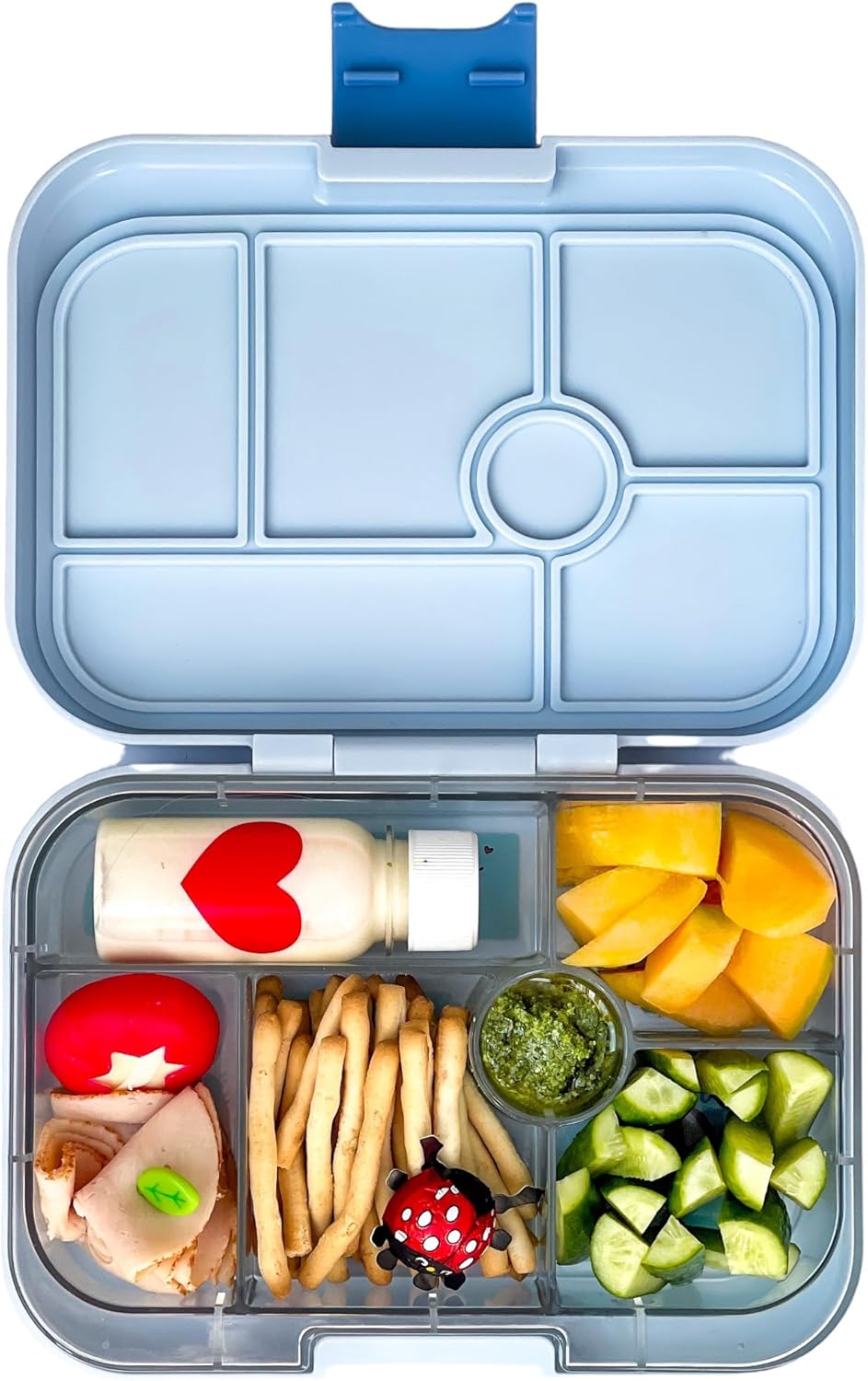 Auslaufsichere Bento-Lunchbox, Hazy Grey (Paris-tablett)