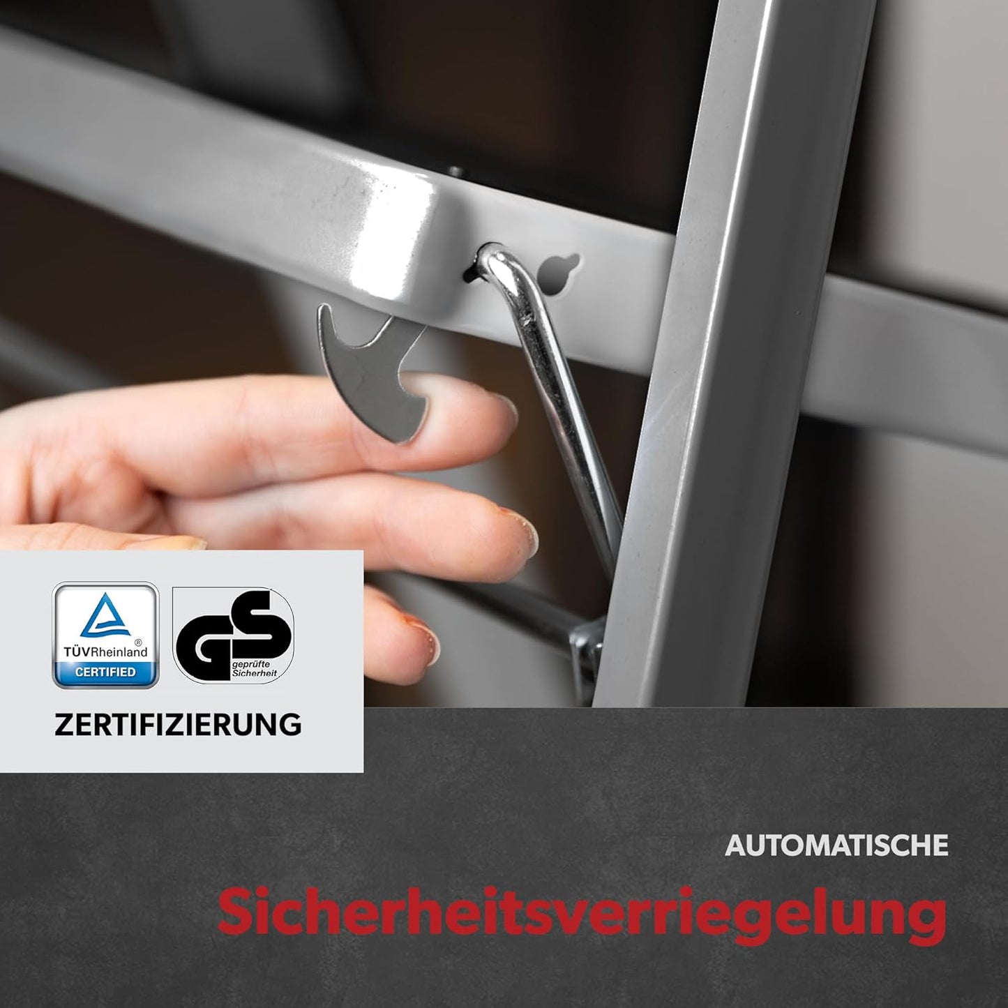 Klapptritt, 2-stufig Anthrazit
