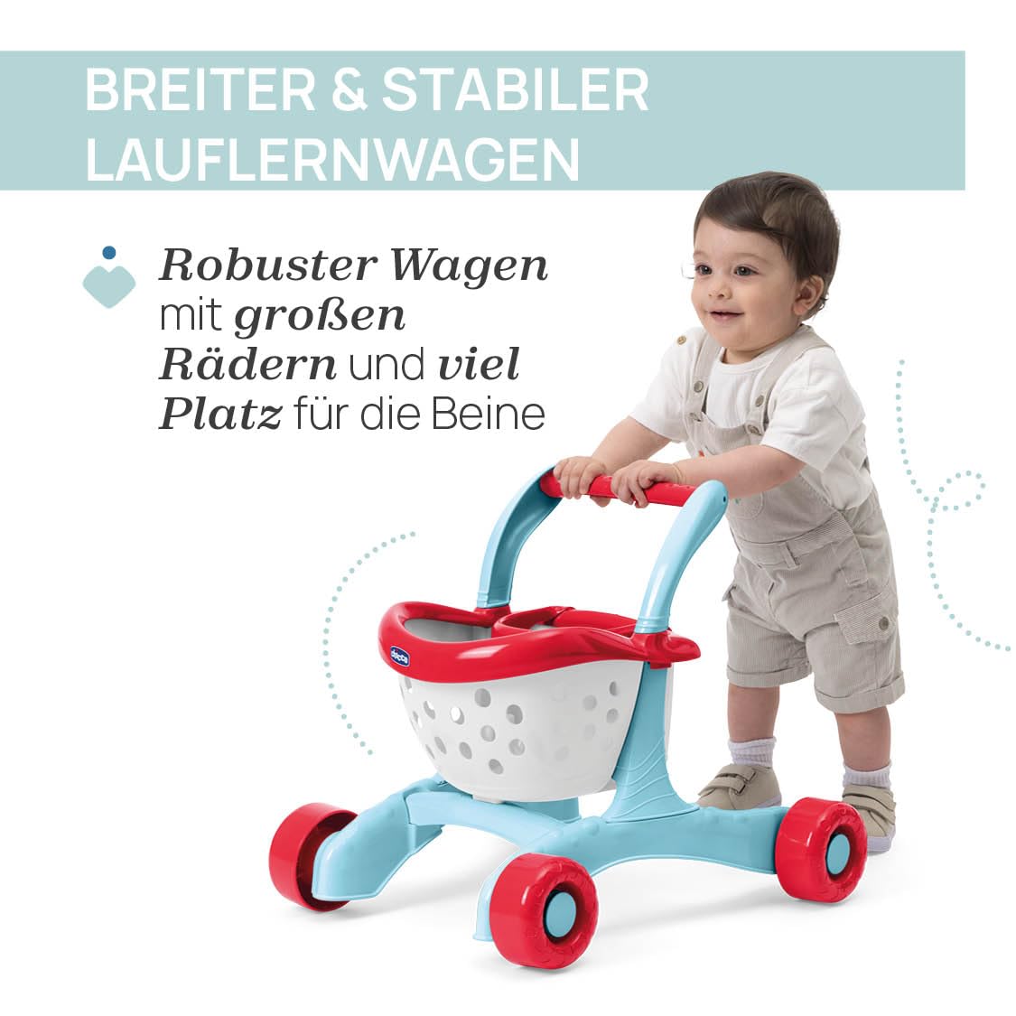 Lauflernwagen Smart Shopping 2IN1, Einkaufswagen