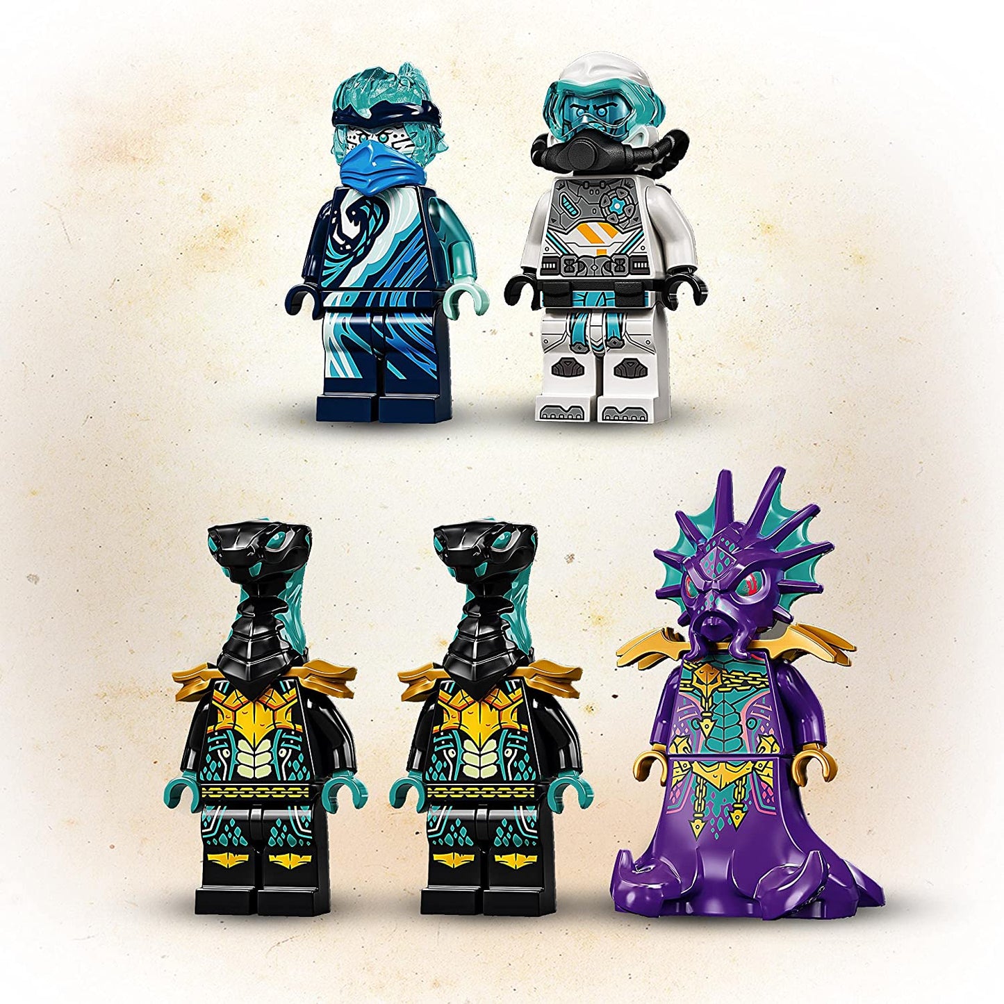 71754 Ninjago Wasserdrache, Konstruktionsspielzeug, Standard Verpackung Single