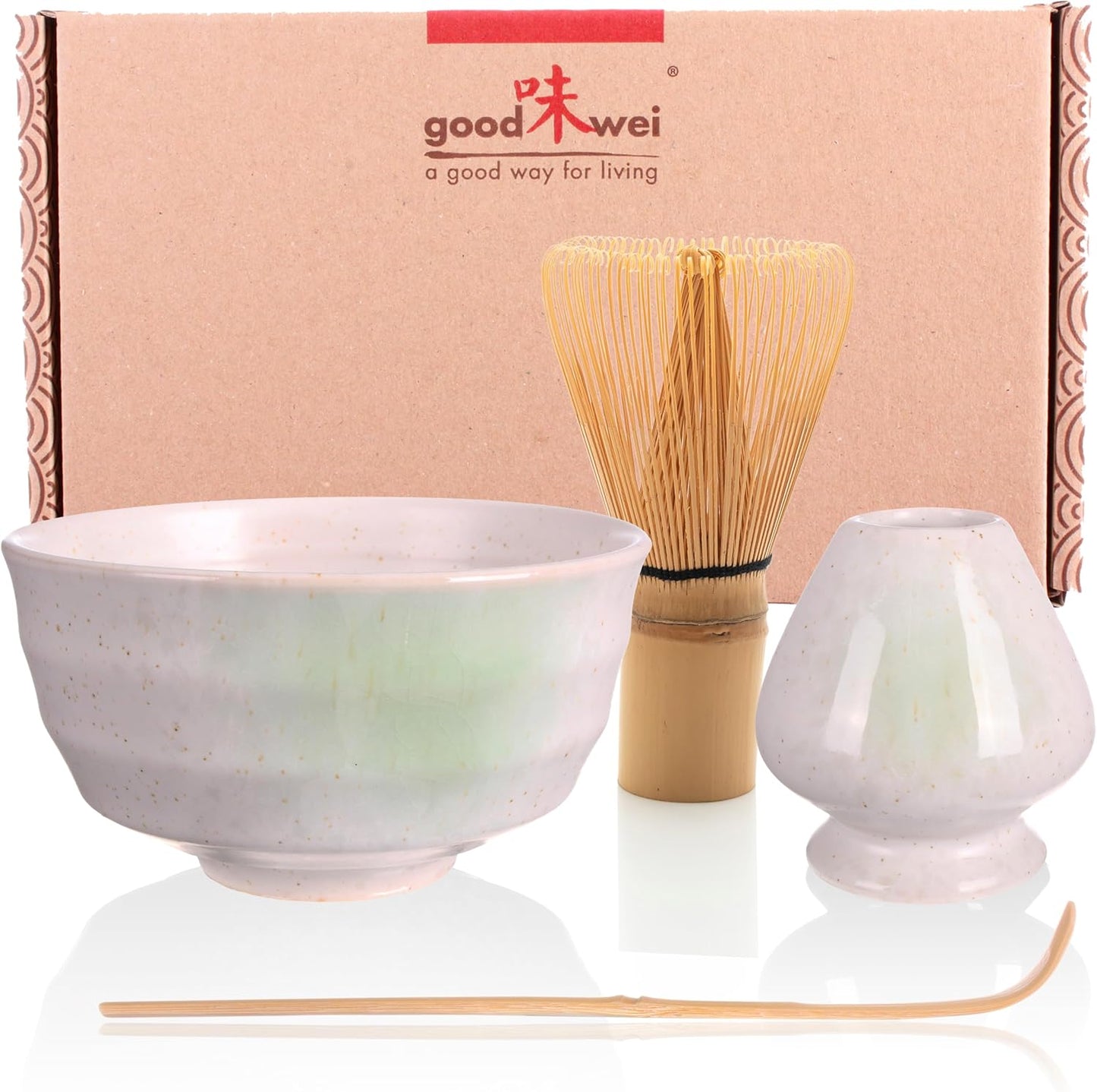 Matcha Set, Weiß