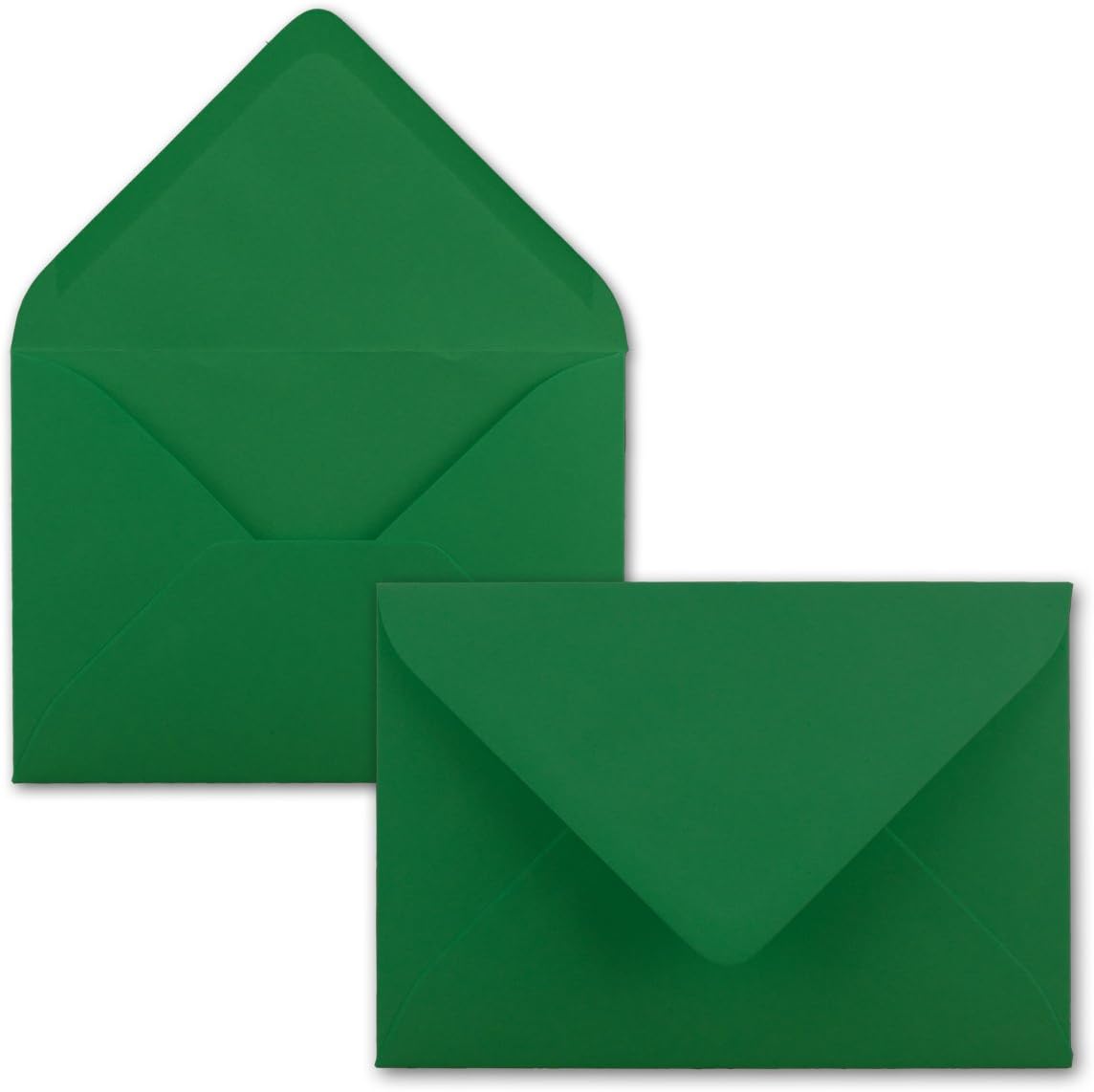 50 Stück C5 Briefumschläge, 50 Umschläge 53-Grün