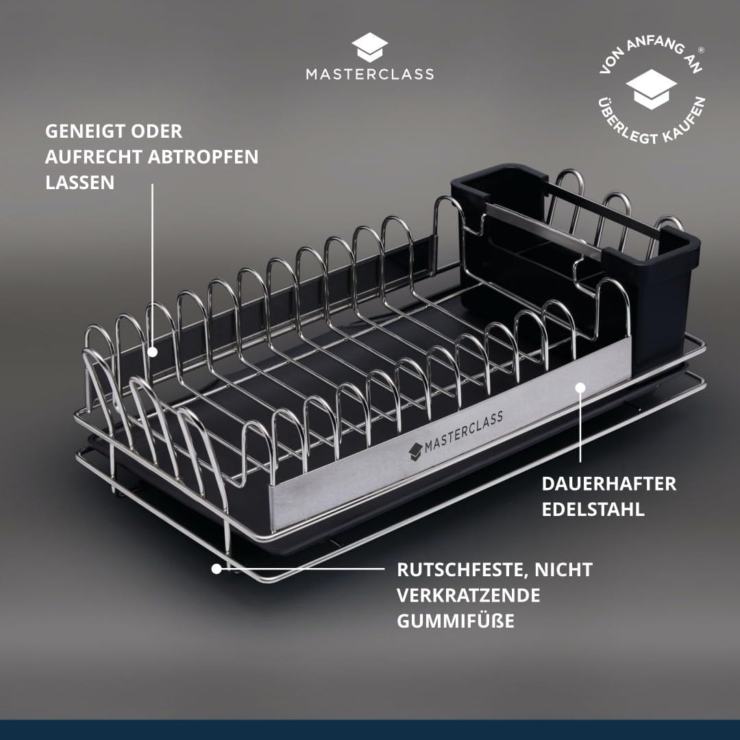 Geschirrabtropfer mit Besteckablage
