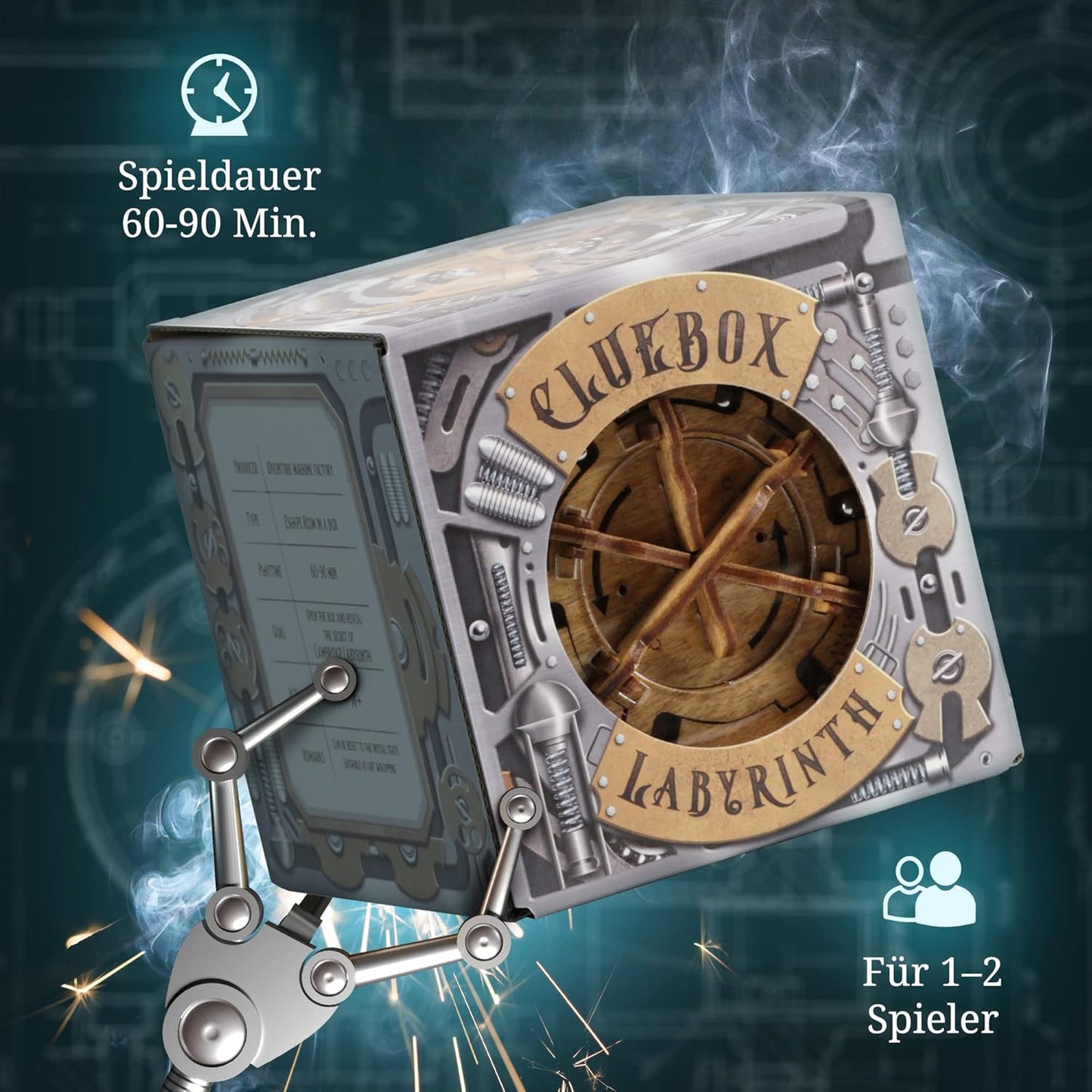 Cluebox - Das Labyrinth von Cambridge - Rätselbox