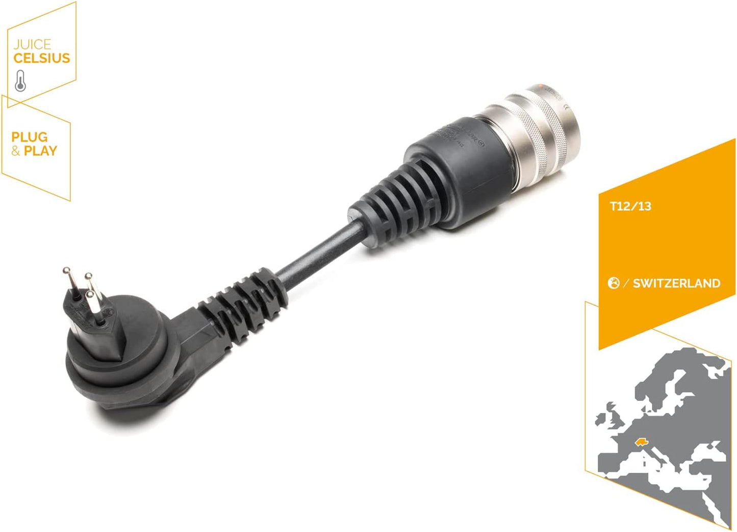 Sicherheitsadapter JUICE CONNECTOR, T13 (CH) CELSIUS, Schweiz
