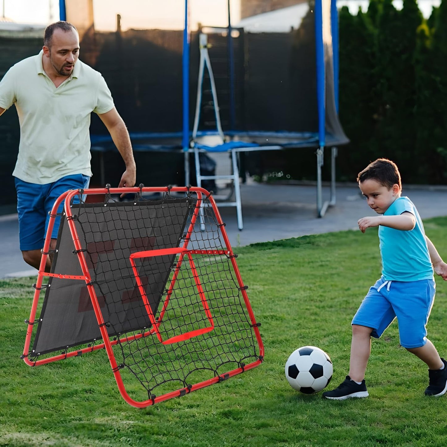 Rebounder für Fussball- und Volleyballtraining