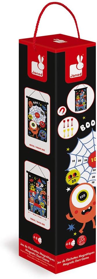 Magnetisches Dartspiel mit Monster-Motiv, Monster