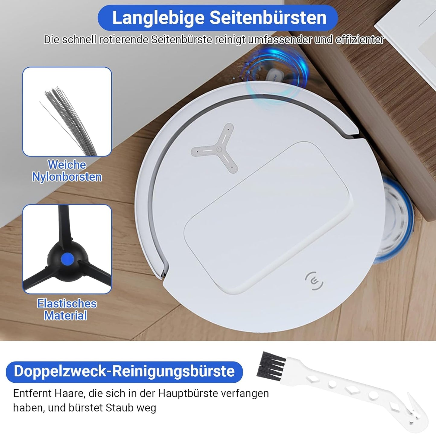 Zubehörset für Ecovacs Deebot T50 Max Pro, Grösse: kompatibel mit Ecovacs T50 Max Pro