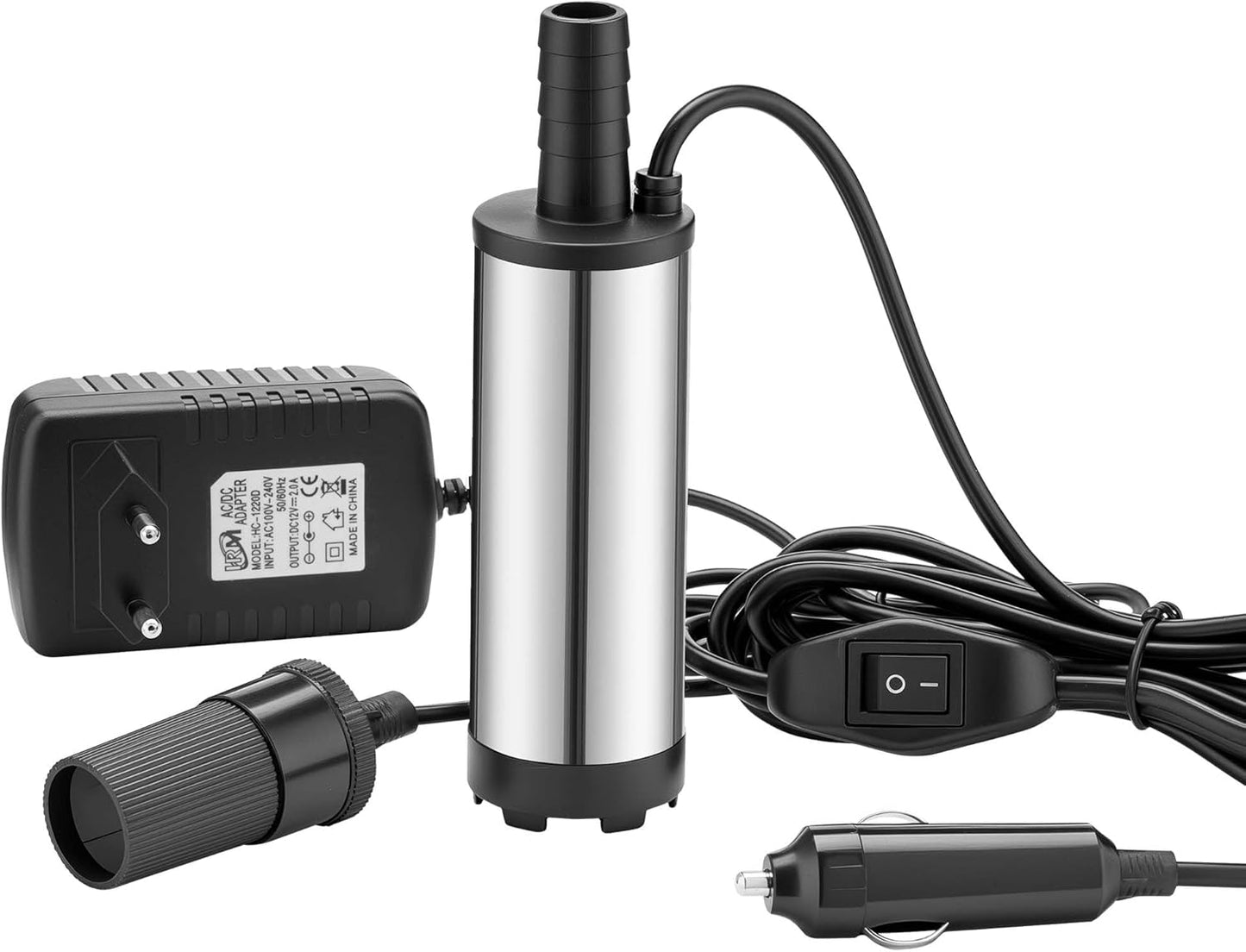 Mini Tauchpumpe 12V für Wasser & Dieselöl