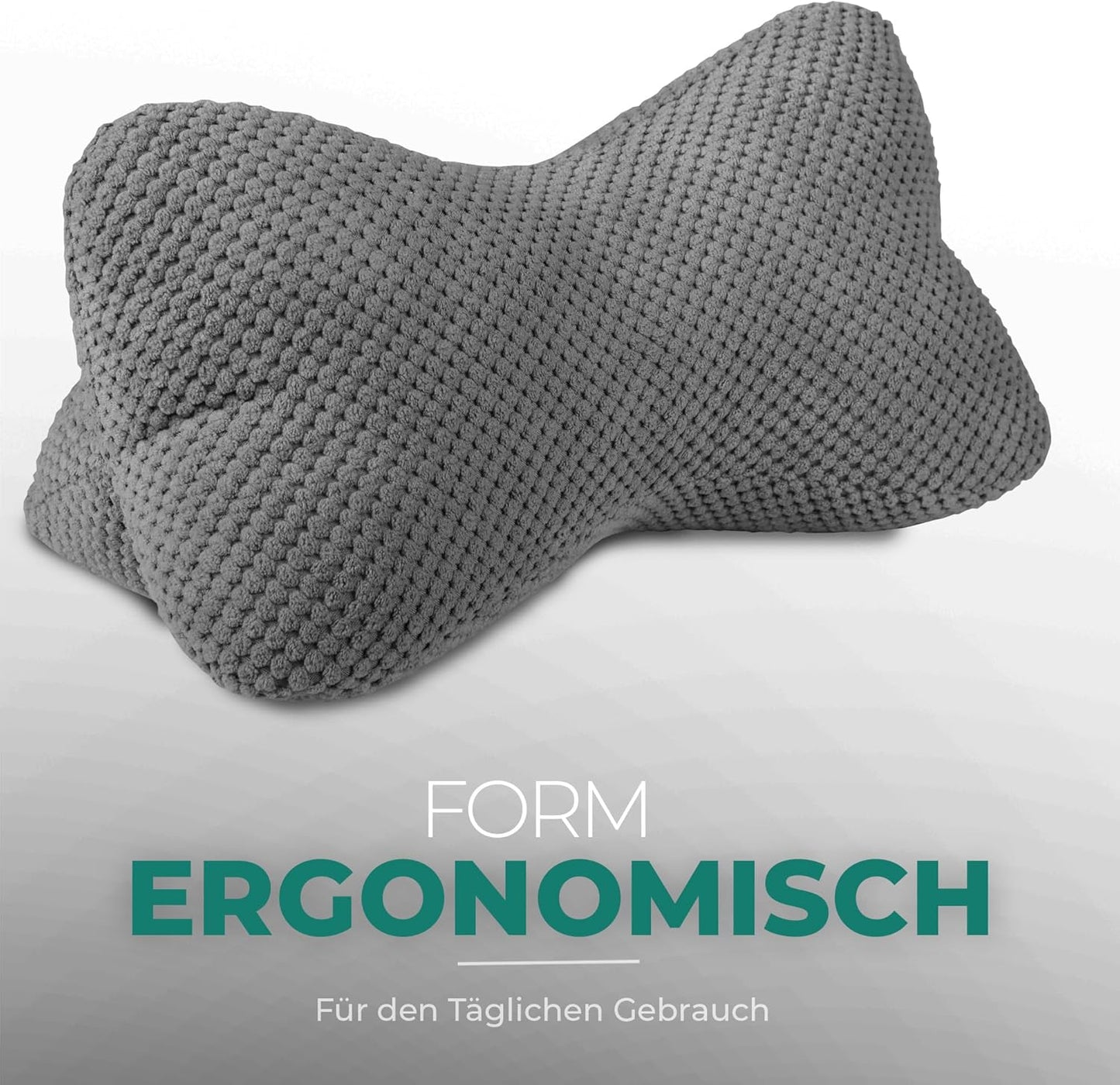 Ergonomisches Lesekissen, Anthrazit