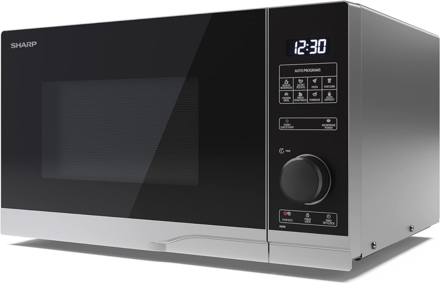 Mikrowelle PS254AES mit 10 Leistungsstufen, 900W