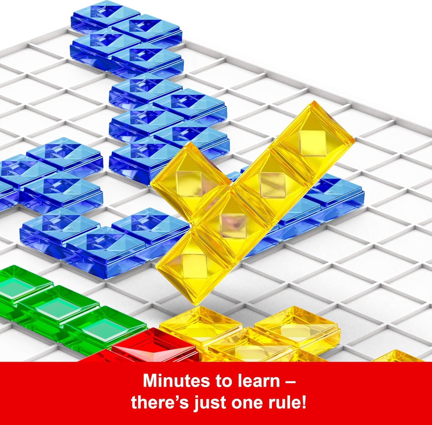 Blokus Strategiespiel für 2-4 Spieler, Standardverpackung Single