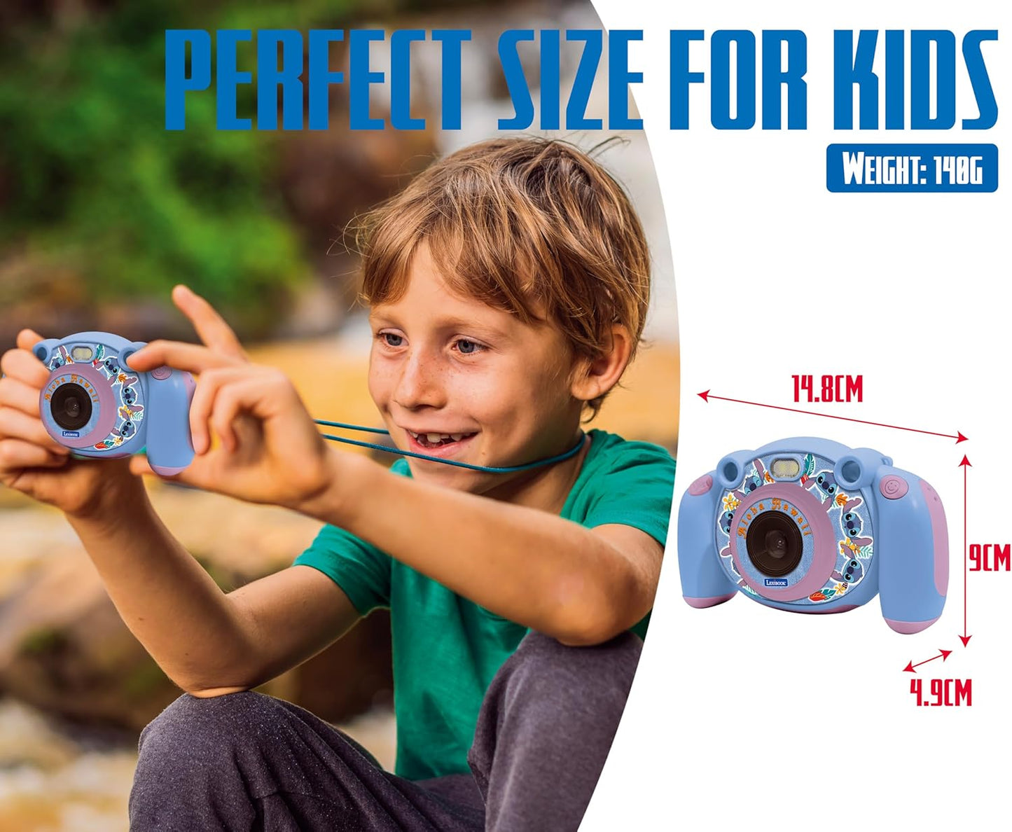 4-in-1-Kinderkamera "Disney Stitch", Disney Stitch