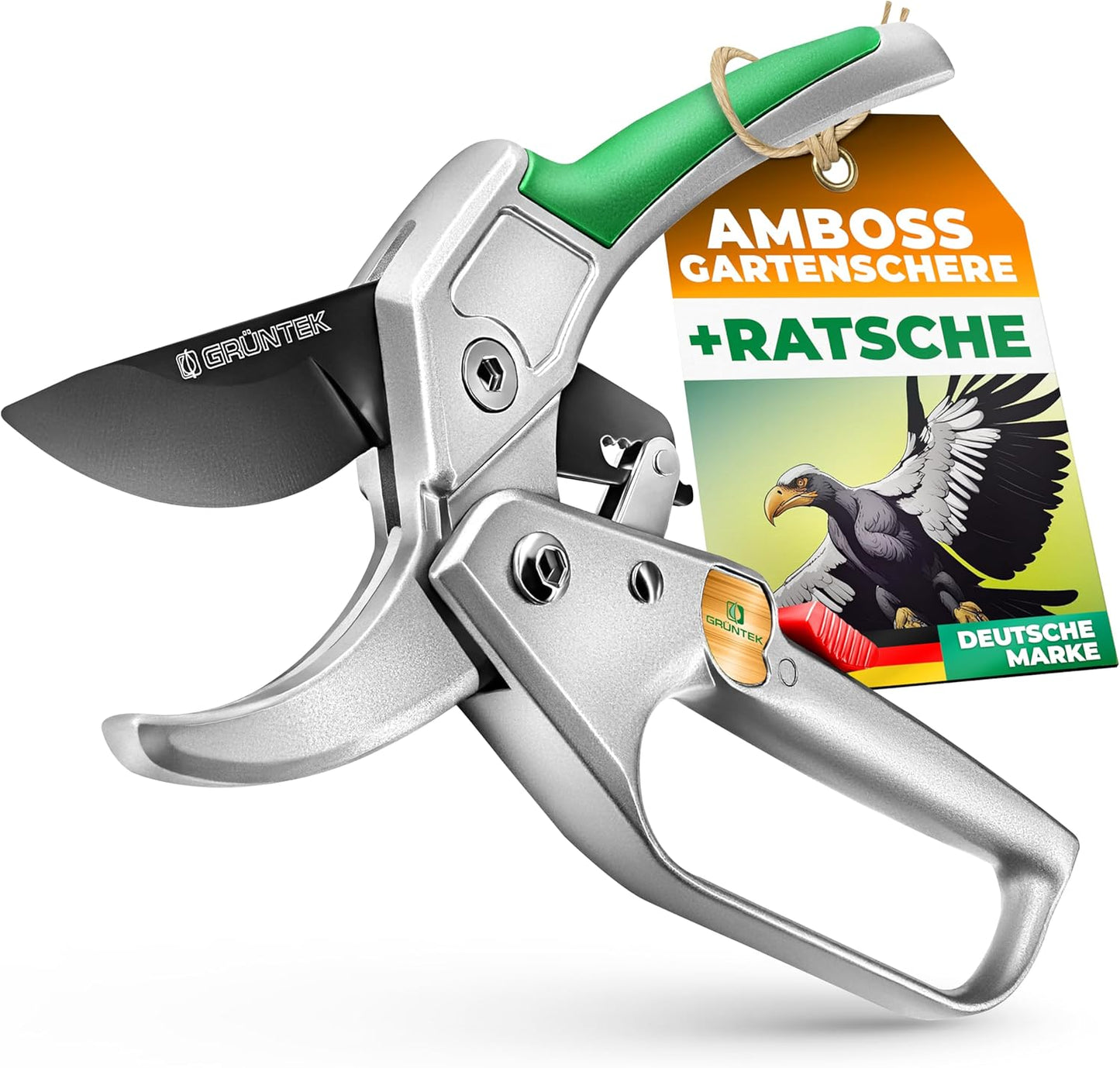 Kondor Astschere mit Ratschenmechanismus