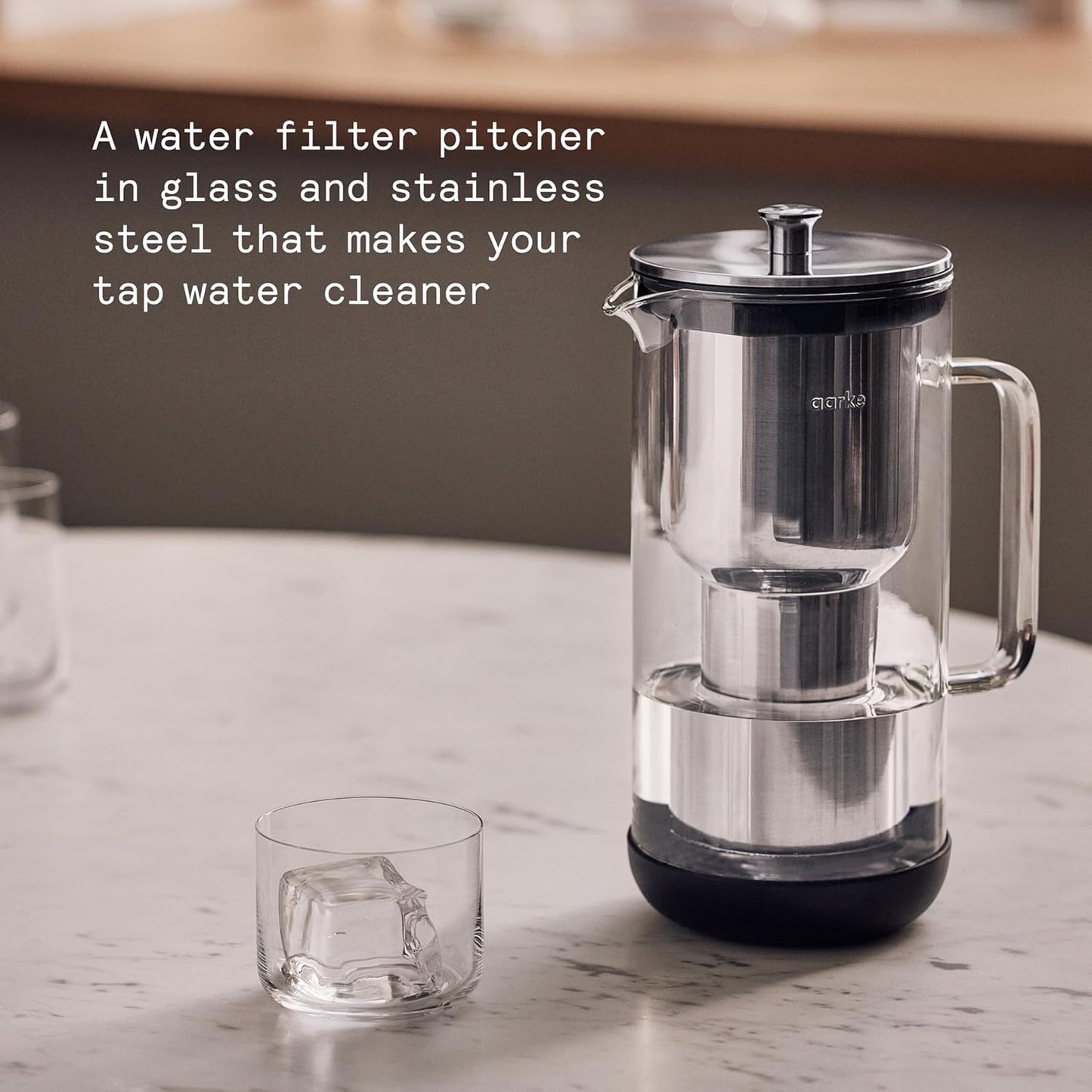 Purifier Wasserfilterkanne + 3er-Pack Filter-Nachfüllbeutel, Purifier + 3er-Pack Enriched