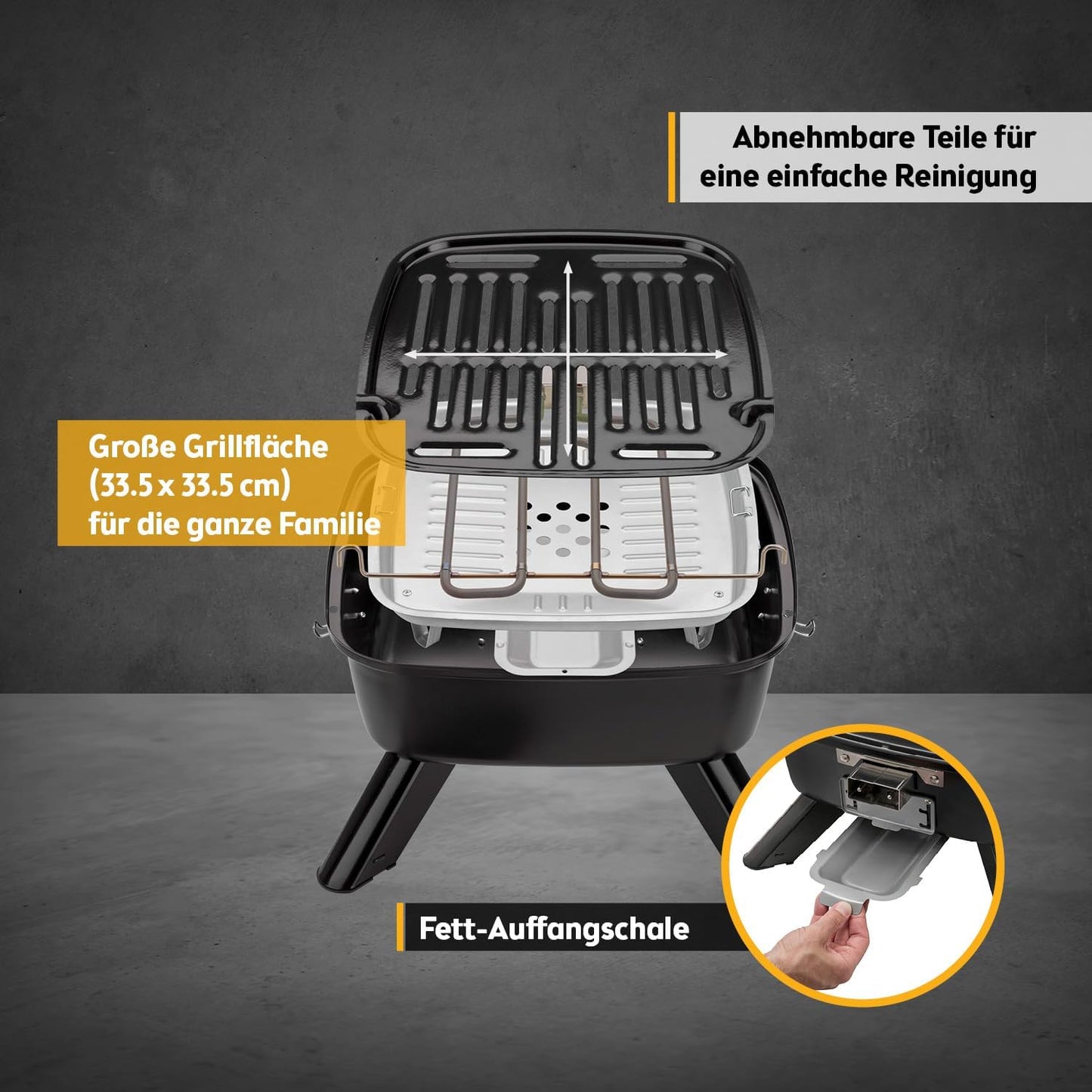 2-in-1 Kugelgrill