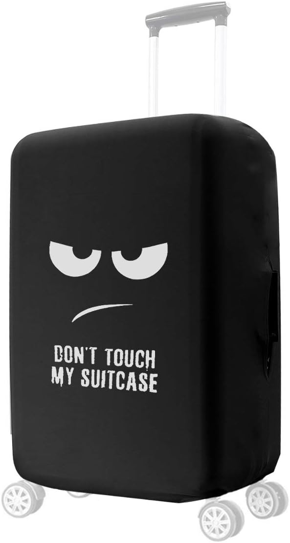 Elastische Kofferhülle (L) mit Reissverschluss, Don't touch my suitcase 02-01