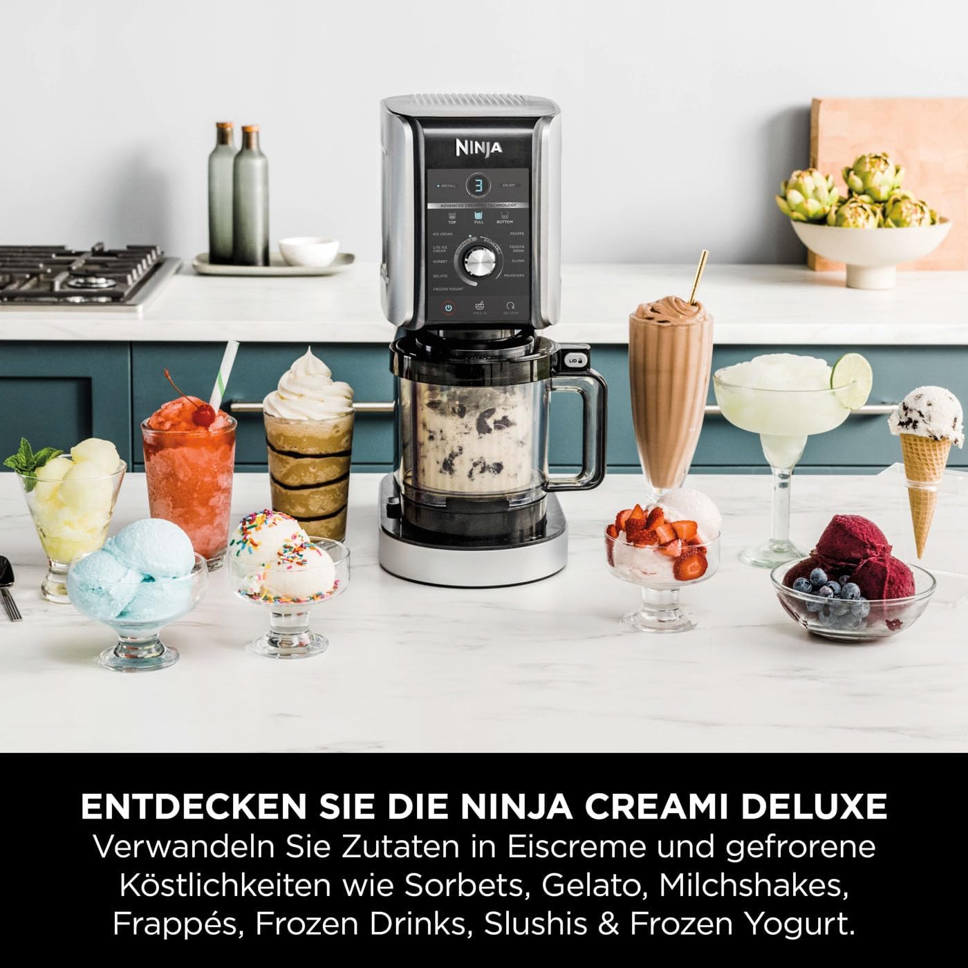 Creami Deluxe NC502, Silber