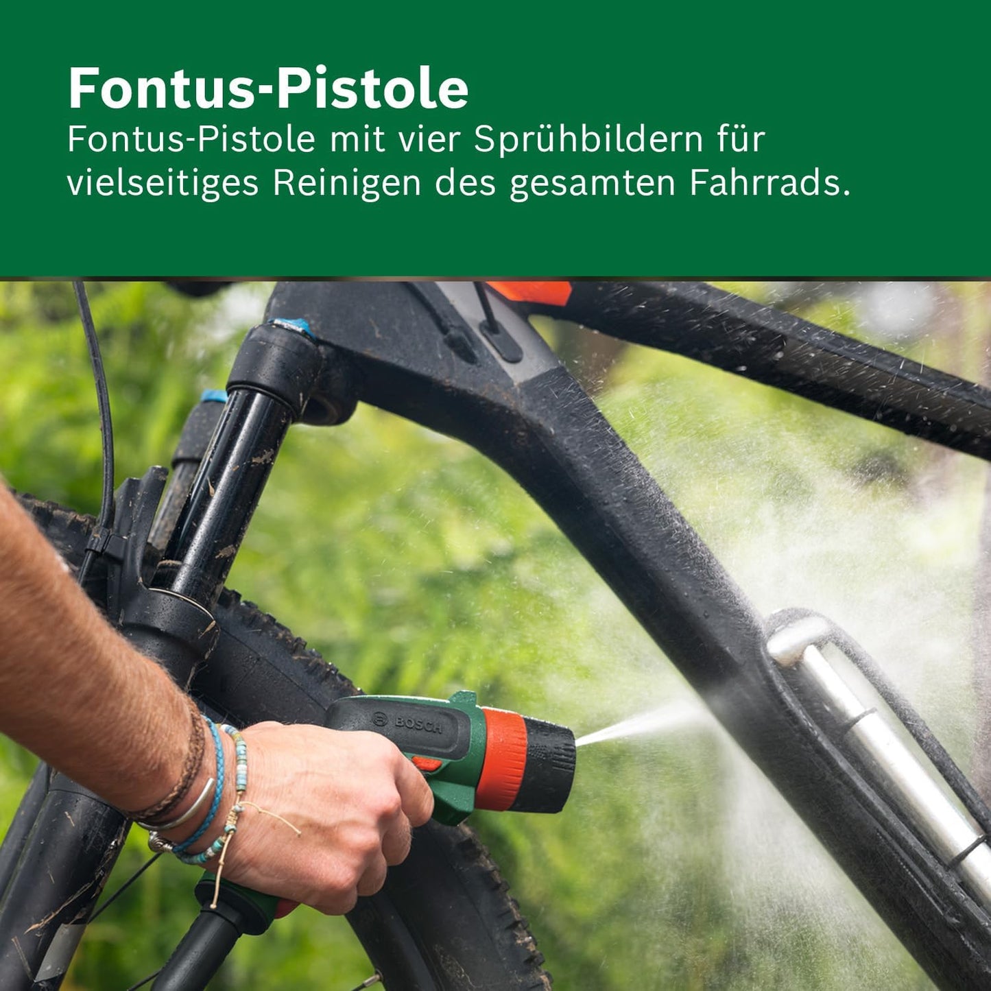 Akku-Druckreiniger Fontus