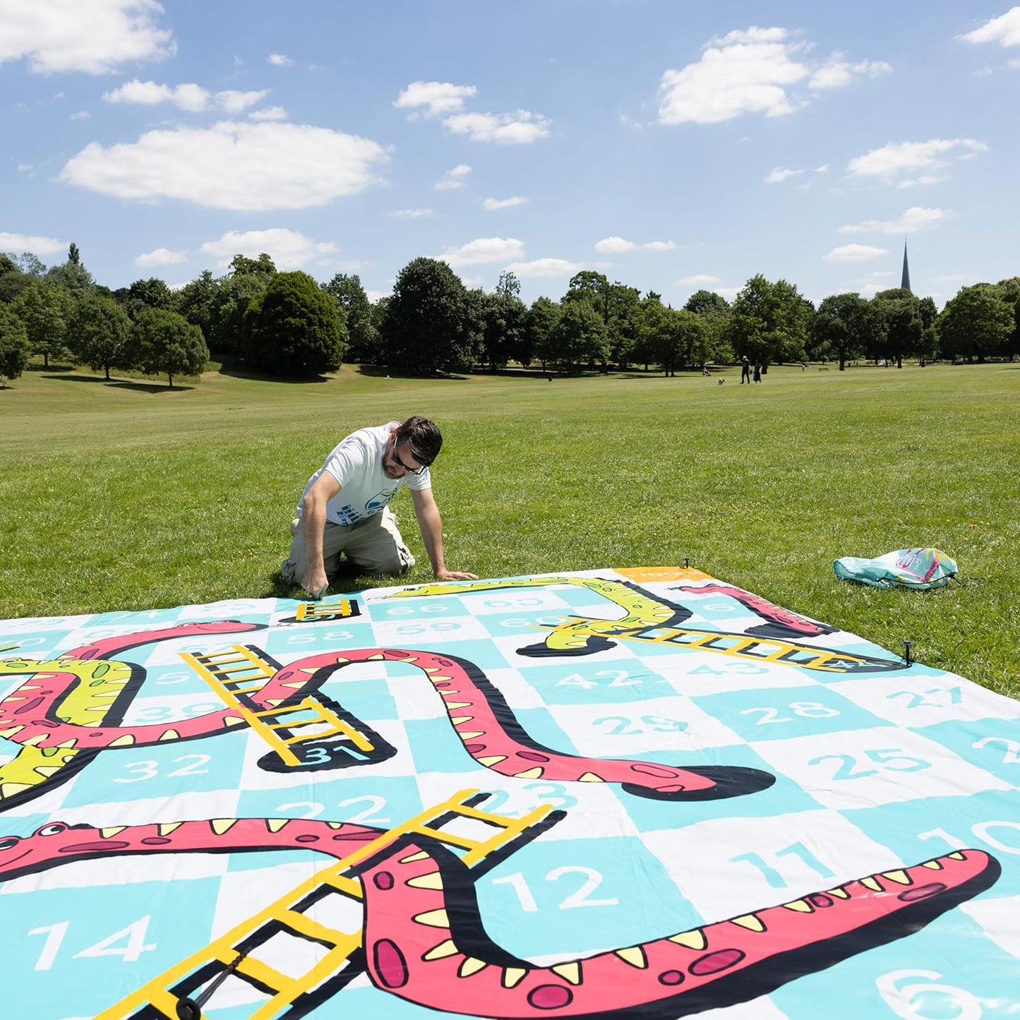 Leiterspiel Giant Snakes and Ladders