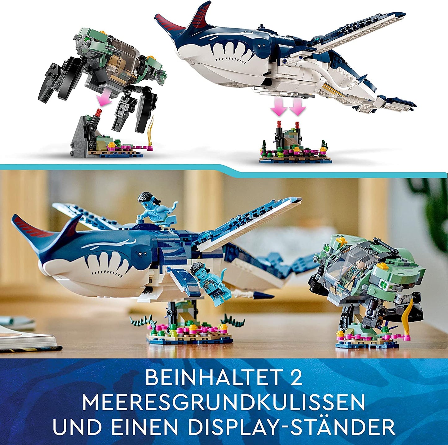 75579 Avatar Payakan der Tulkun und Krabbenanzug, Konstruktionsspielzeug, Single