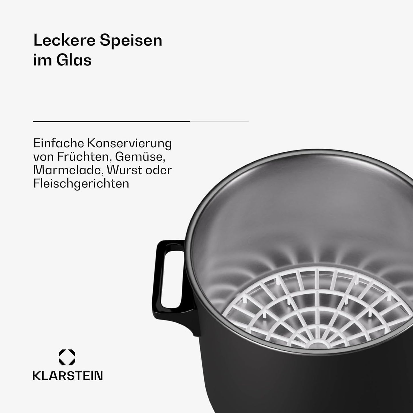 Digitaler Einkochautomat mit Zapfhahn, Matt_schwarz, 27 Liter (digital)