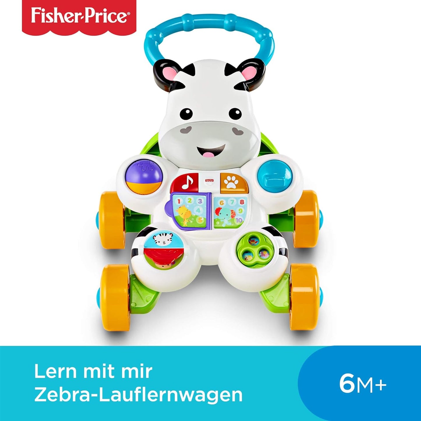 Lern mit mir - Zebra Lauflernwagen, Deutsch
