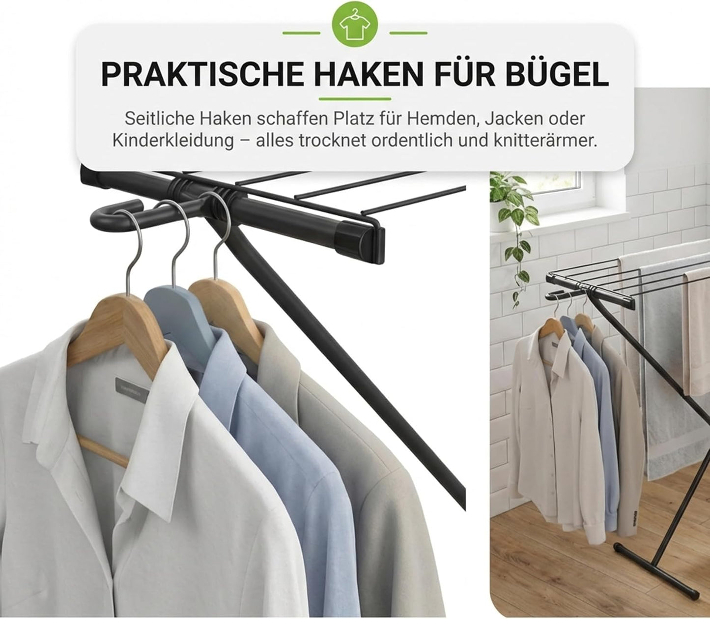 Faltbarer Wäscheständer