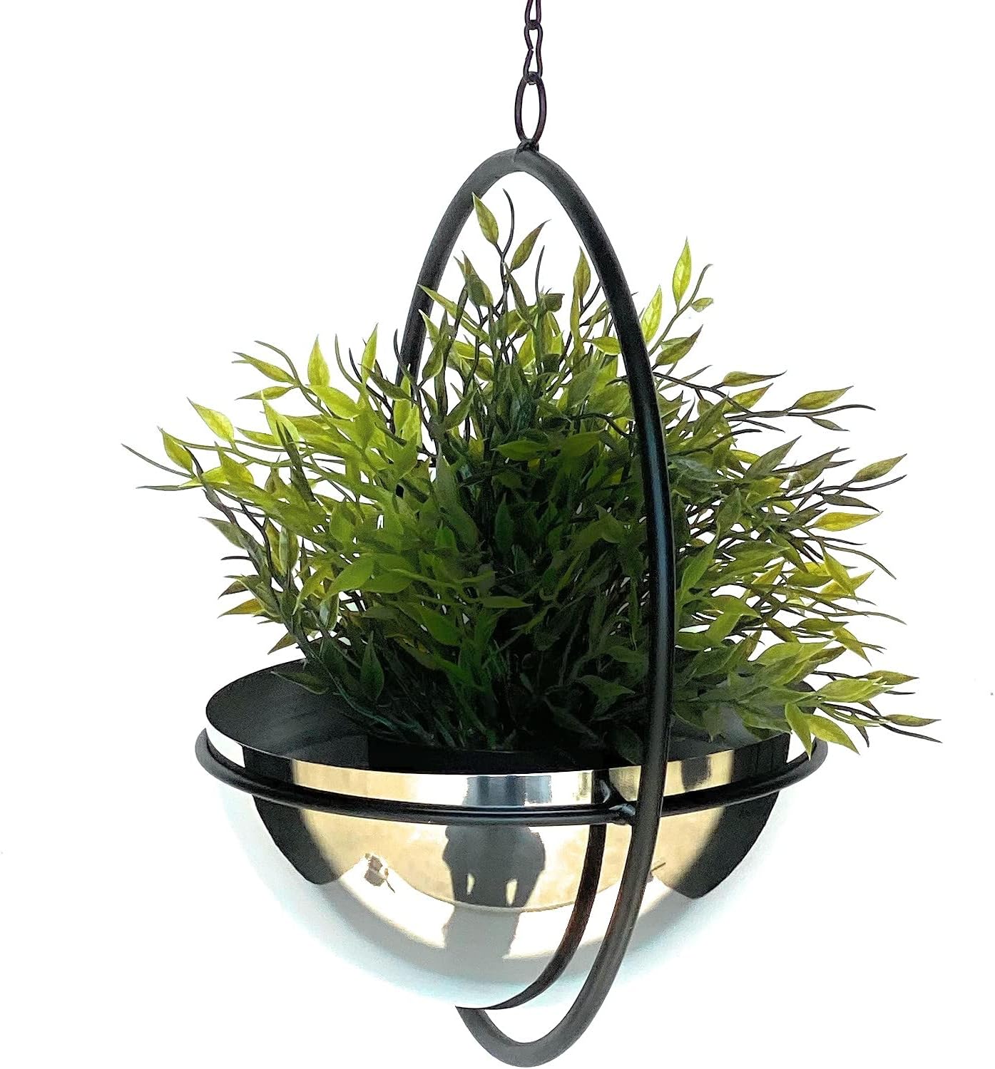 Blumenampel 96087 im Vintage Look, M / Höhe 53 cm