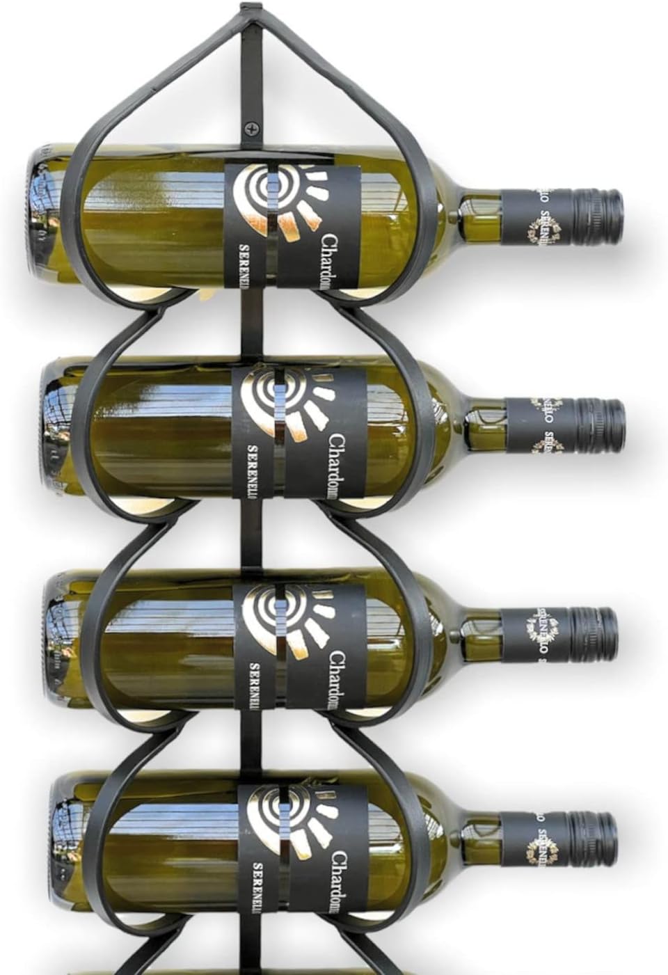 Weinregal für Wandmontage