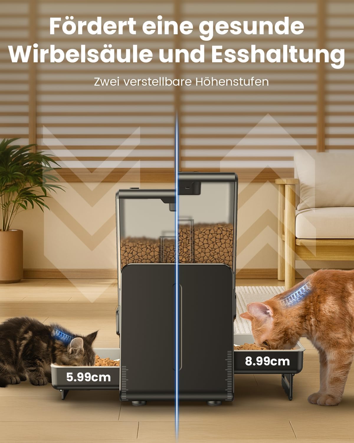Futterautomat mit App-Steuerung, WiFi